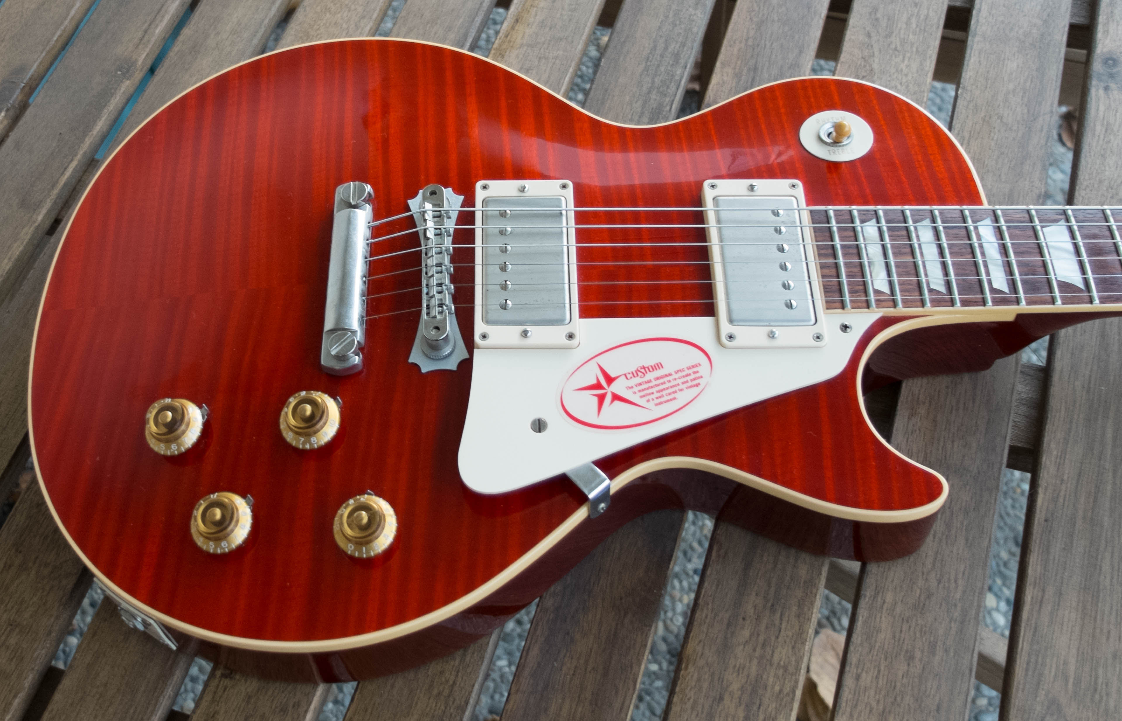 LES PAUL REISSUE 1959 Gibson Les Paul Reissue 1959 Audiofanzine