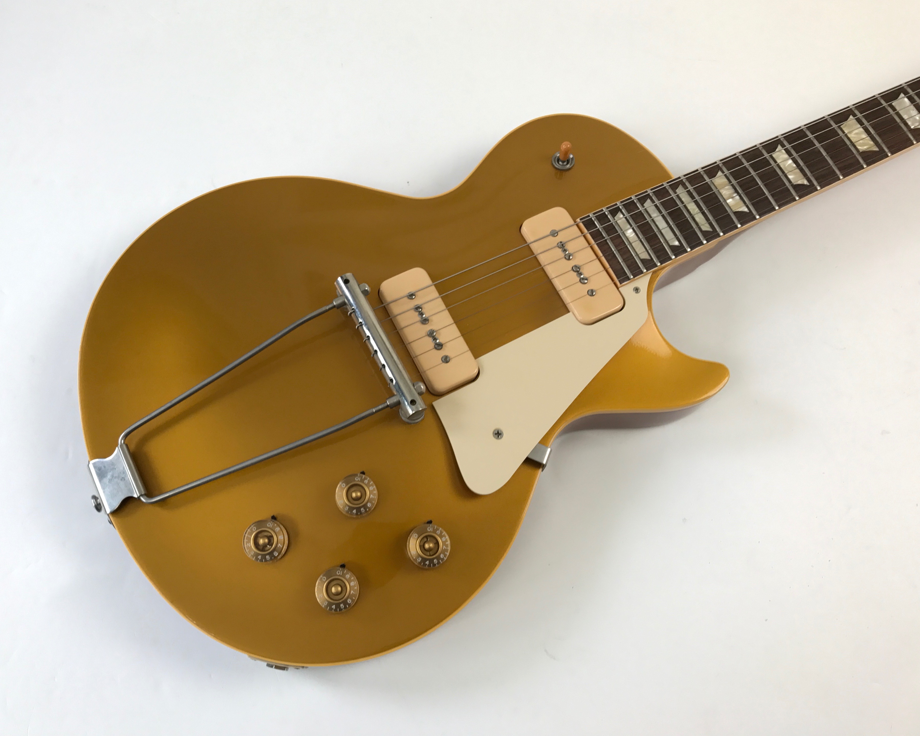 Photo Gibson Les Paul Reissue 52 Goldtop R2 Gibson Les Paul Reissue