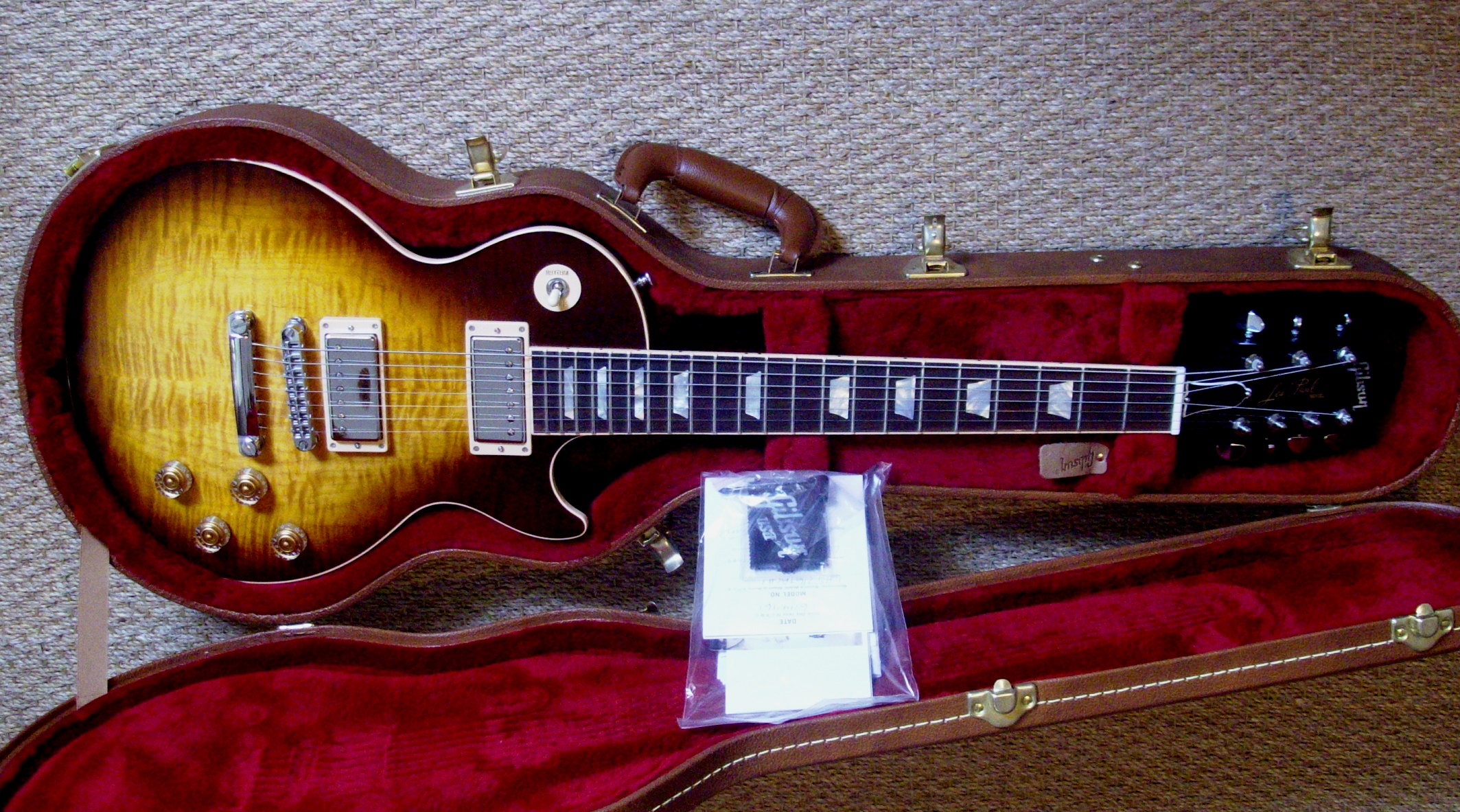Photo Gibson Les Paul Standard 7 String Limited Gibson Les Paul