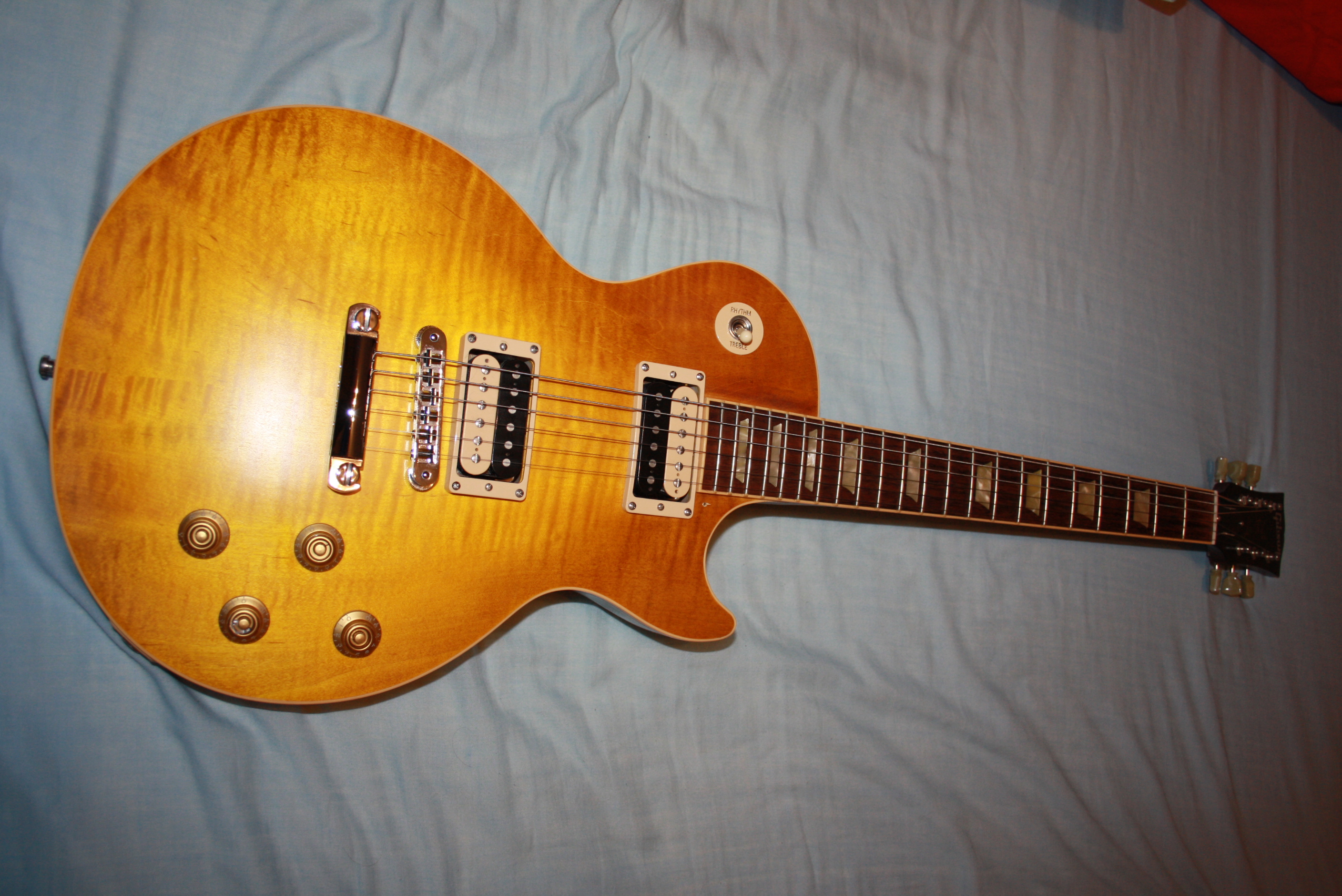 Photo Gibson Les Paul Standard Faded '50s Neck Gibson Les Paul