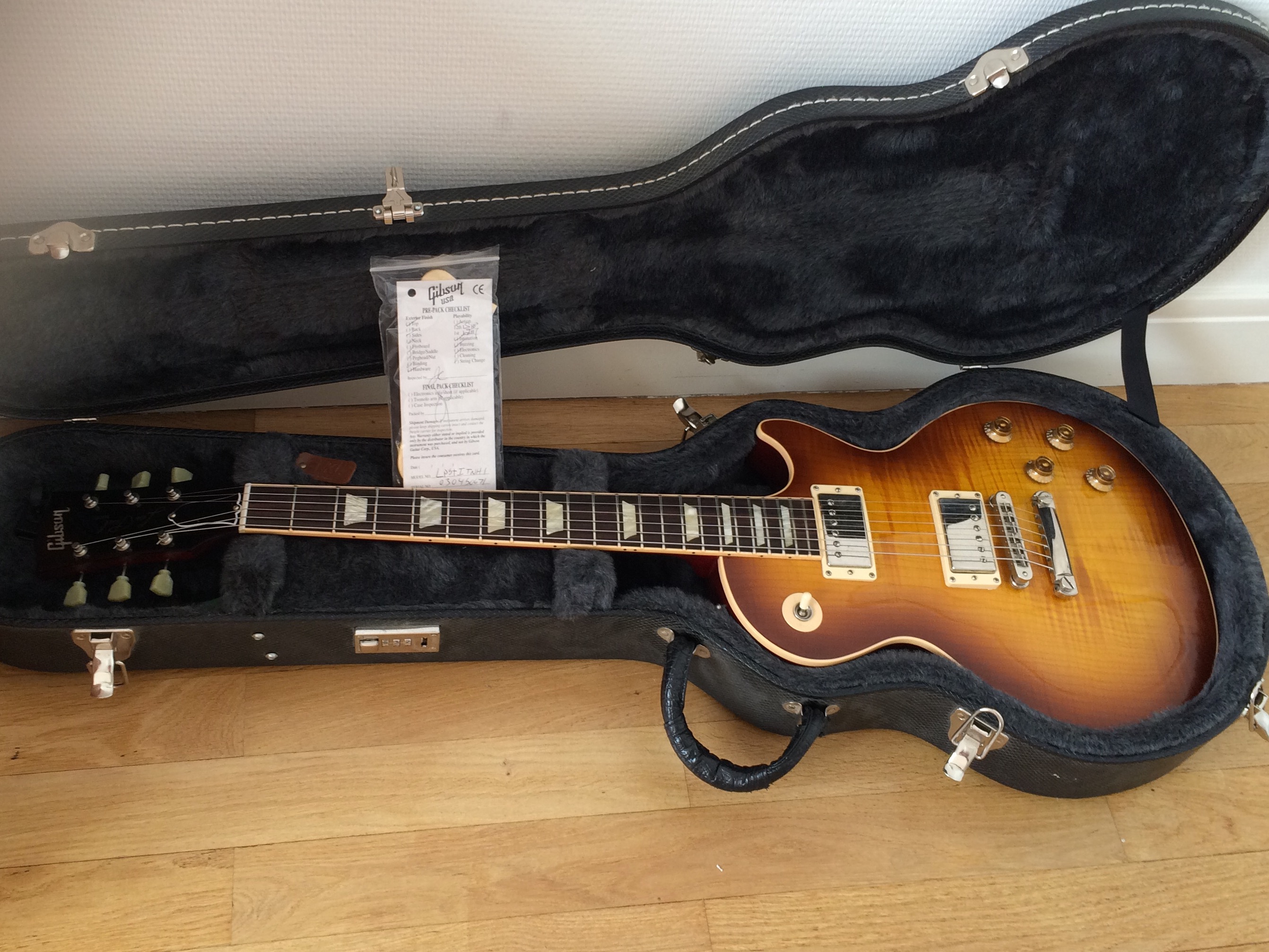 LES PAUL STANDARD PLUS Gibson Les Paul Standard Plus Audiofanzine