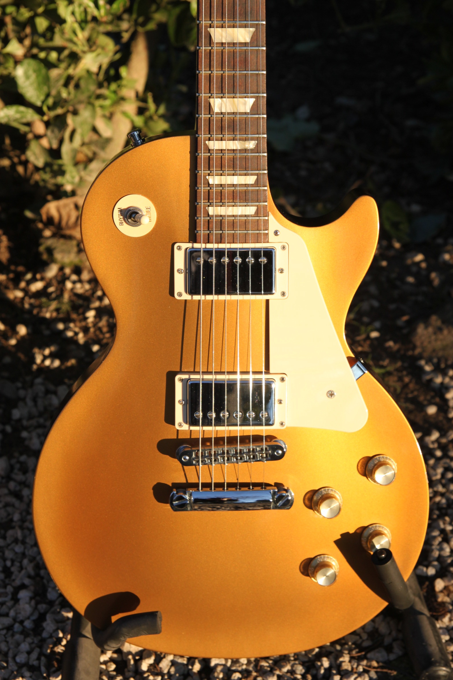 Gibson Les Paul Studio Tribute 50' 2012 Satin Gold Top (Provence-Alpes