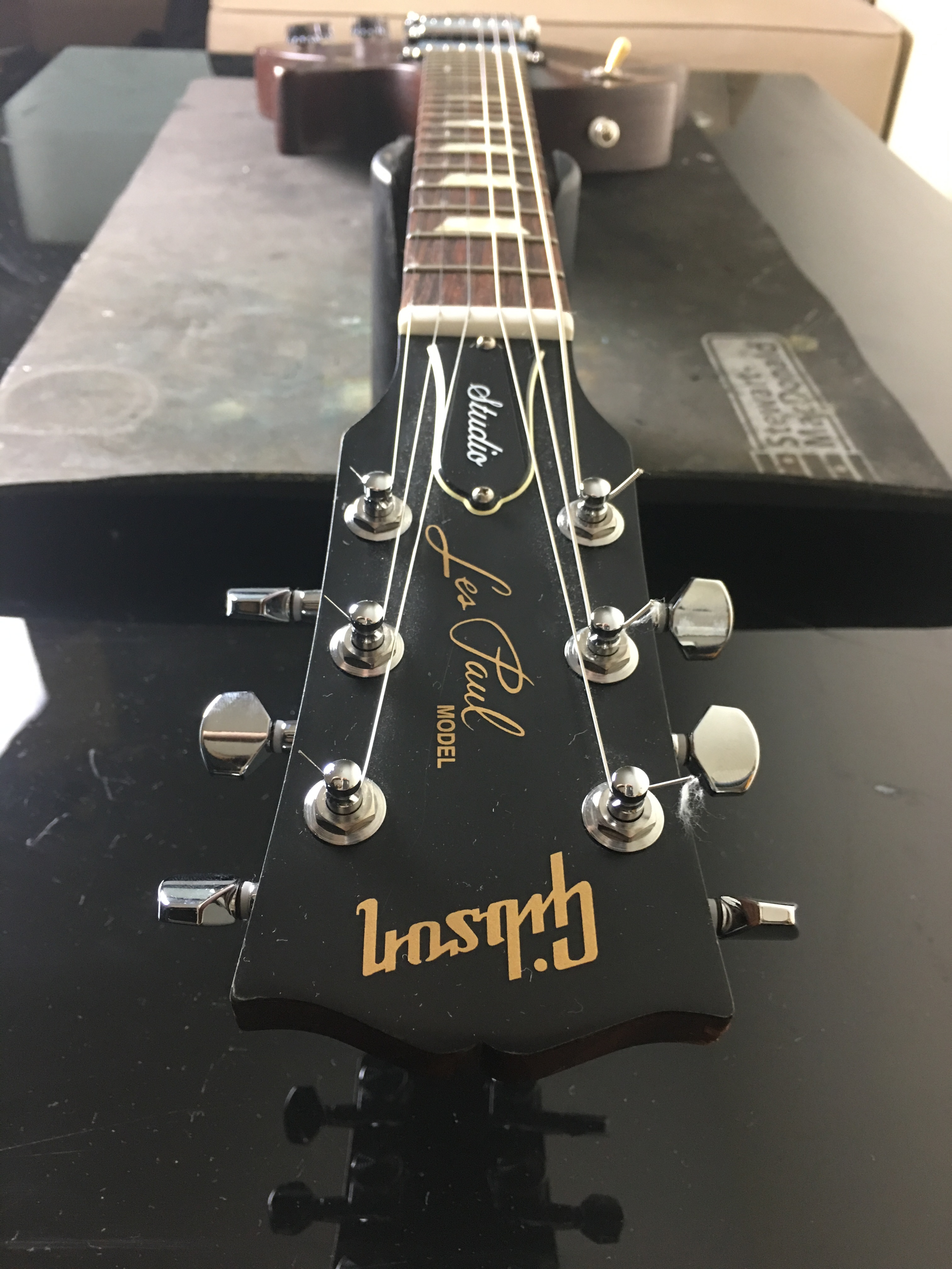Photo Gibson Les Paul Studio Faded - Worn Brown : Gibson Les Paul