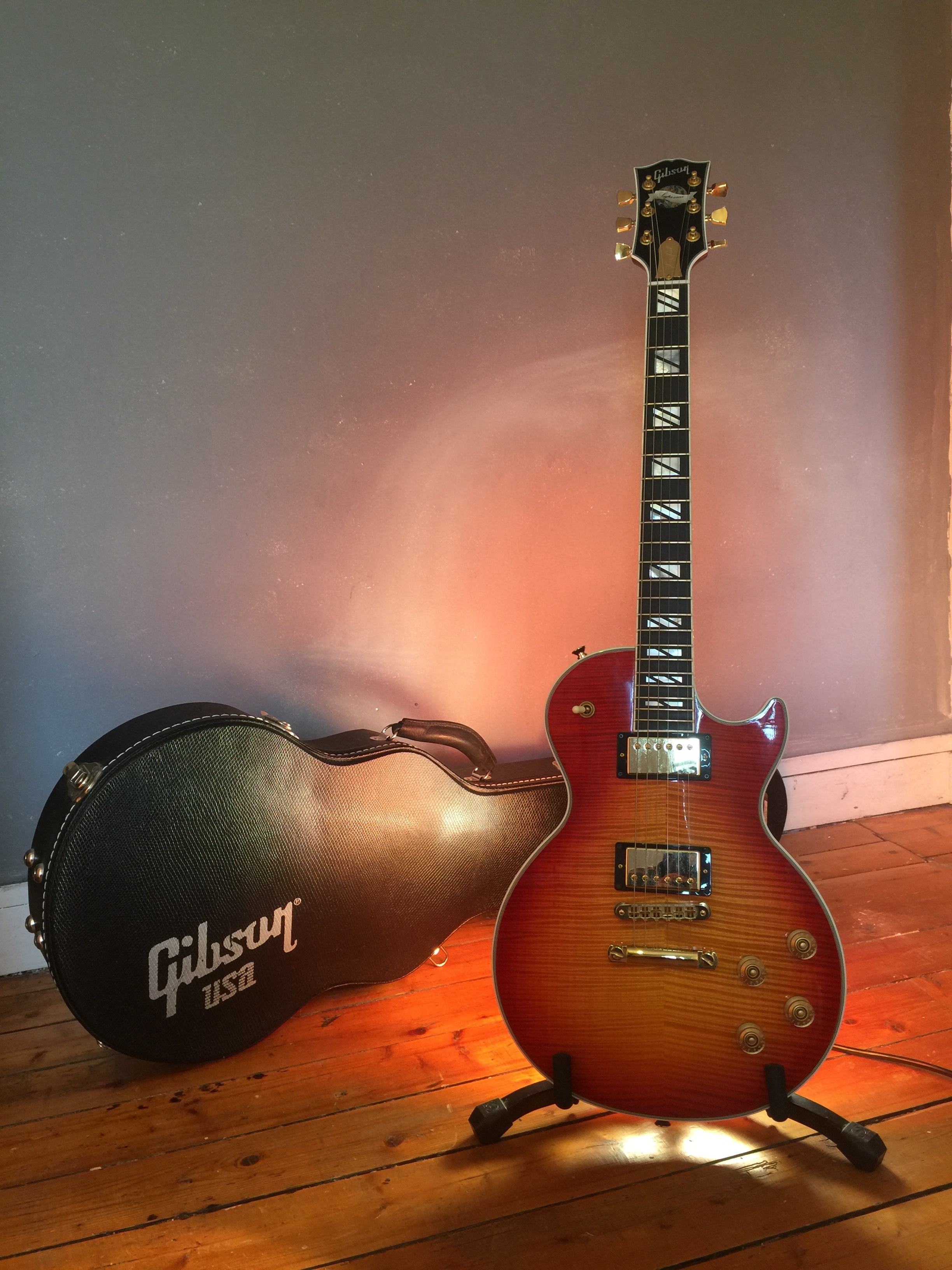 Les Paul Supreme Heritage Cherry Sunburst Gibson Audiofanzine