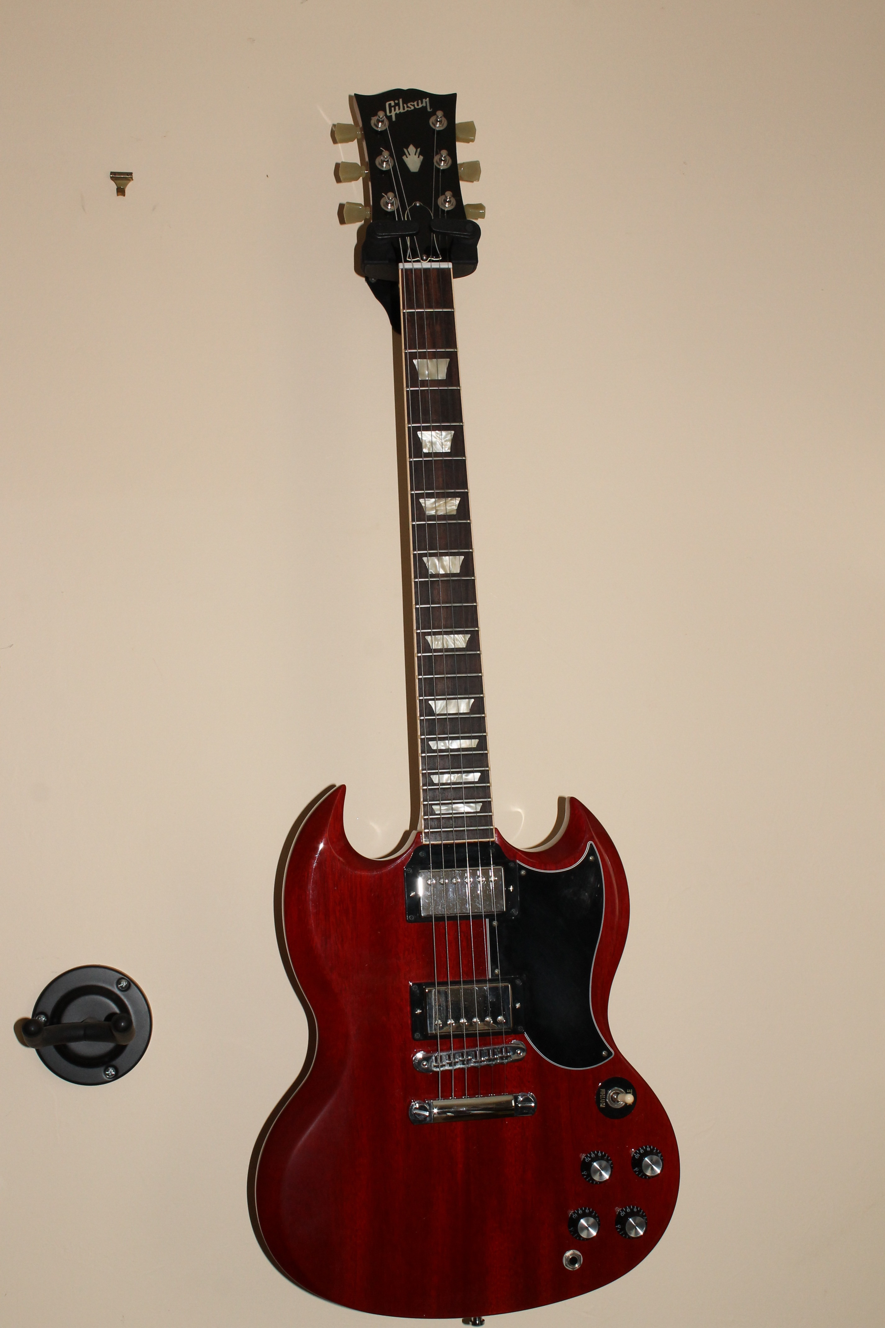 Photo Gibson SG '61 Reissue Heritage Cherry Gibson SG '61 Reissue