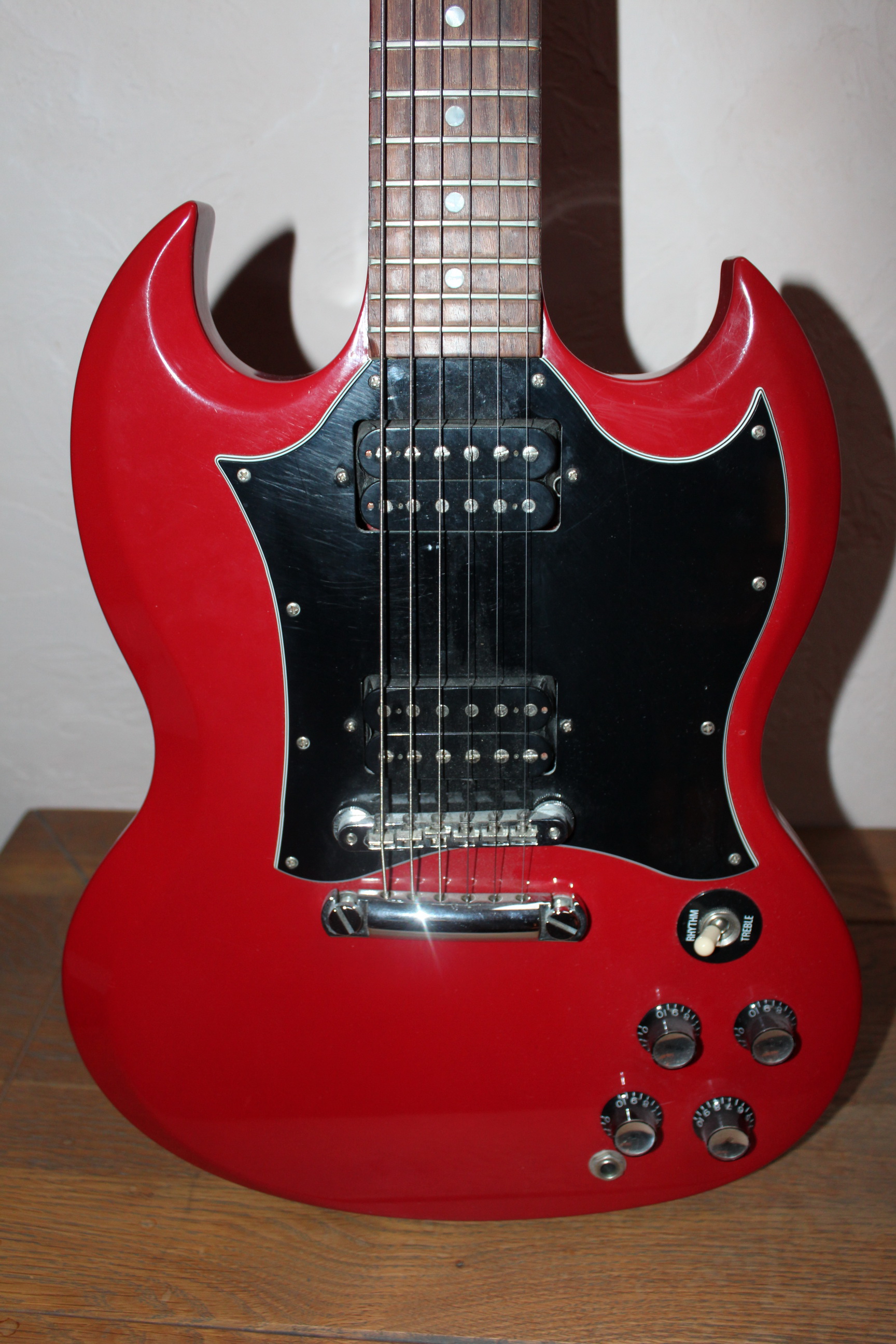 Photo Gibson Sg Special Limited Radiant Red Gibson Sg Special