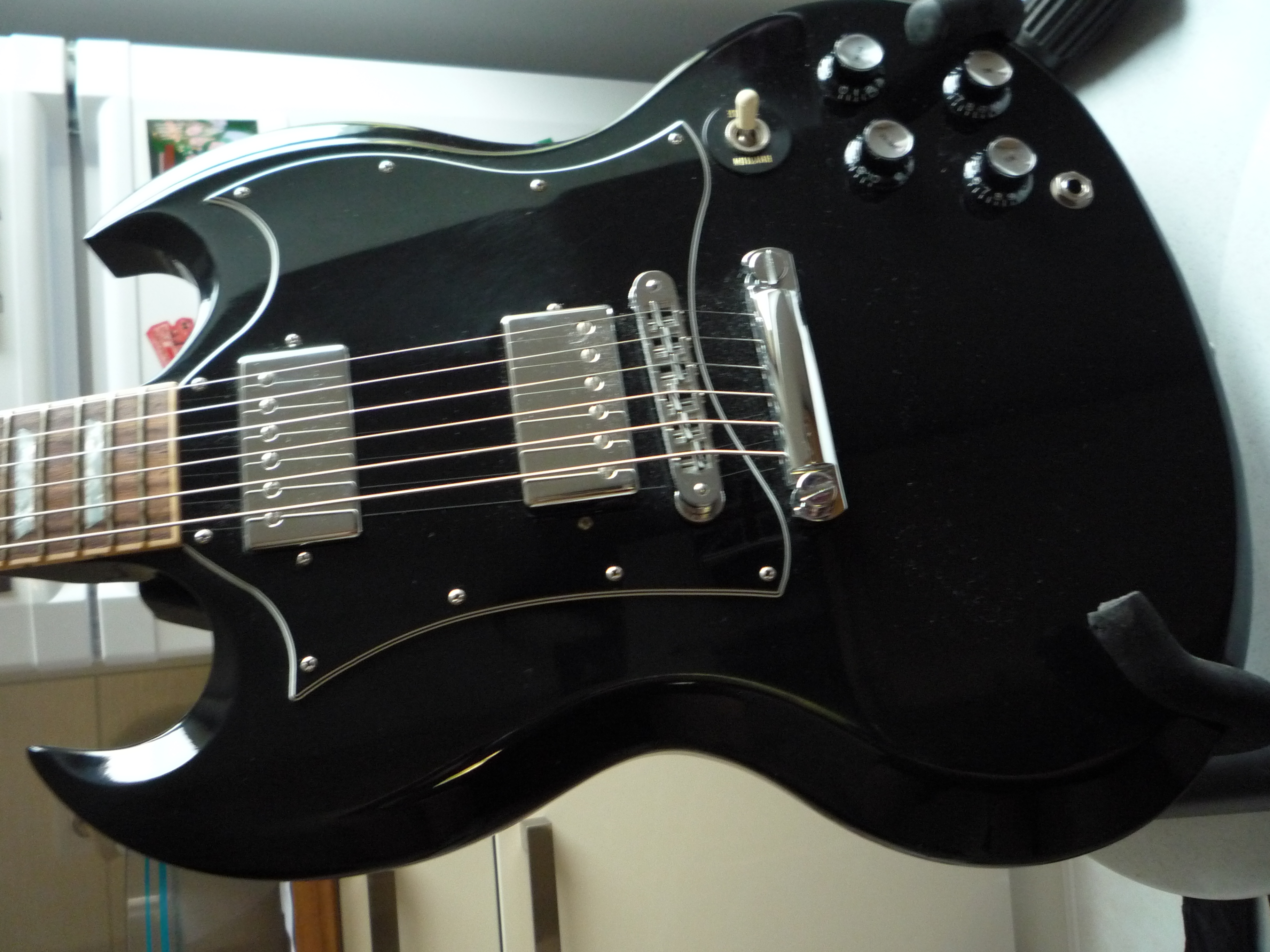 Gibson SG Standard - Ebony image (#242256) - Audiofanzine