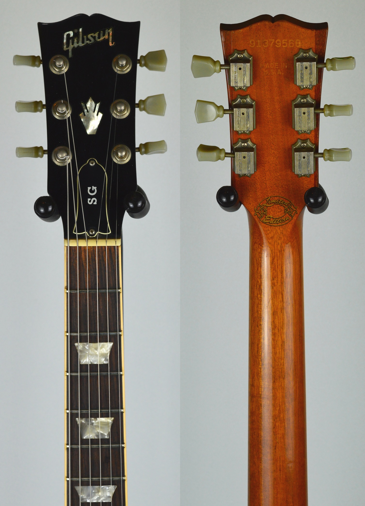 Photo Gibson SG Standard Limited - Natural Burst : Gibson SG Standard