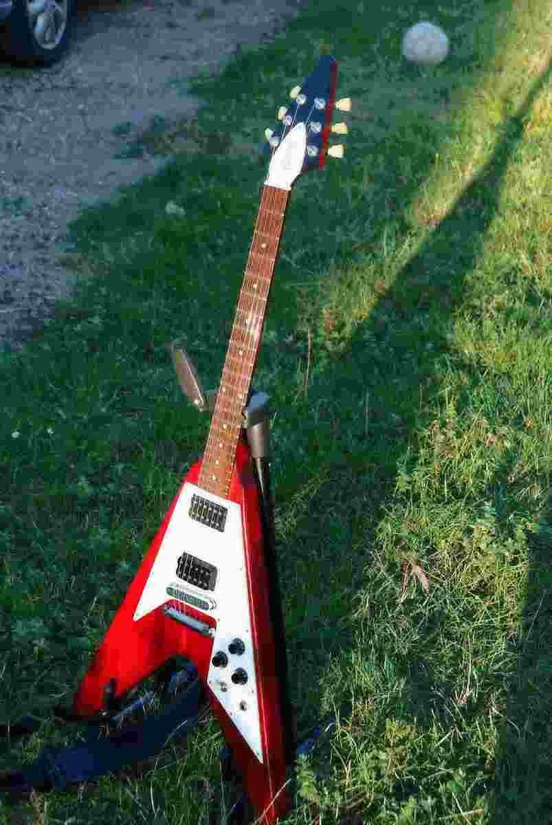 Gibson Zakk Wylde Flying V Custom with Floyd Rose image (17169