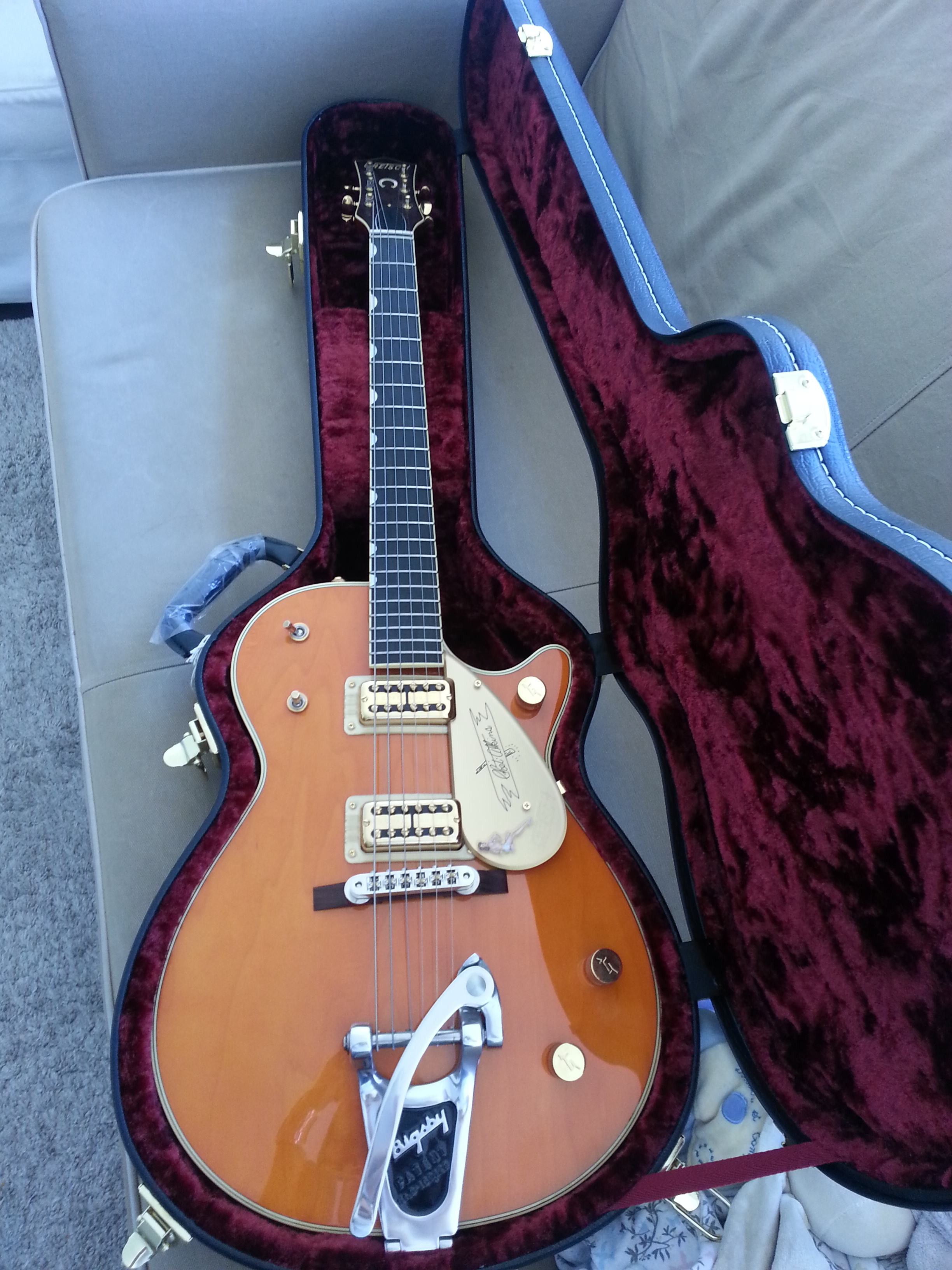 G61211959 Chet Atkins Solid Body Western Maple Stain Gretsch