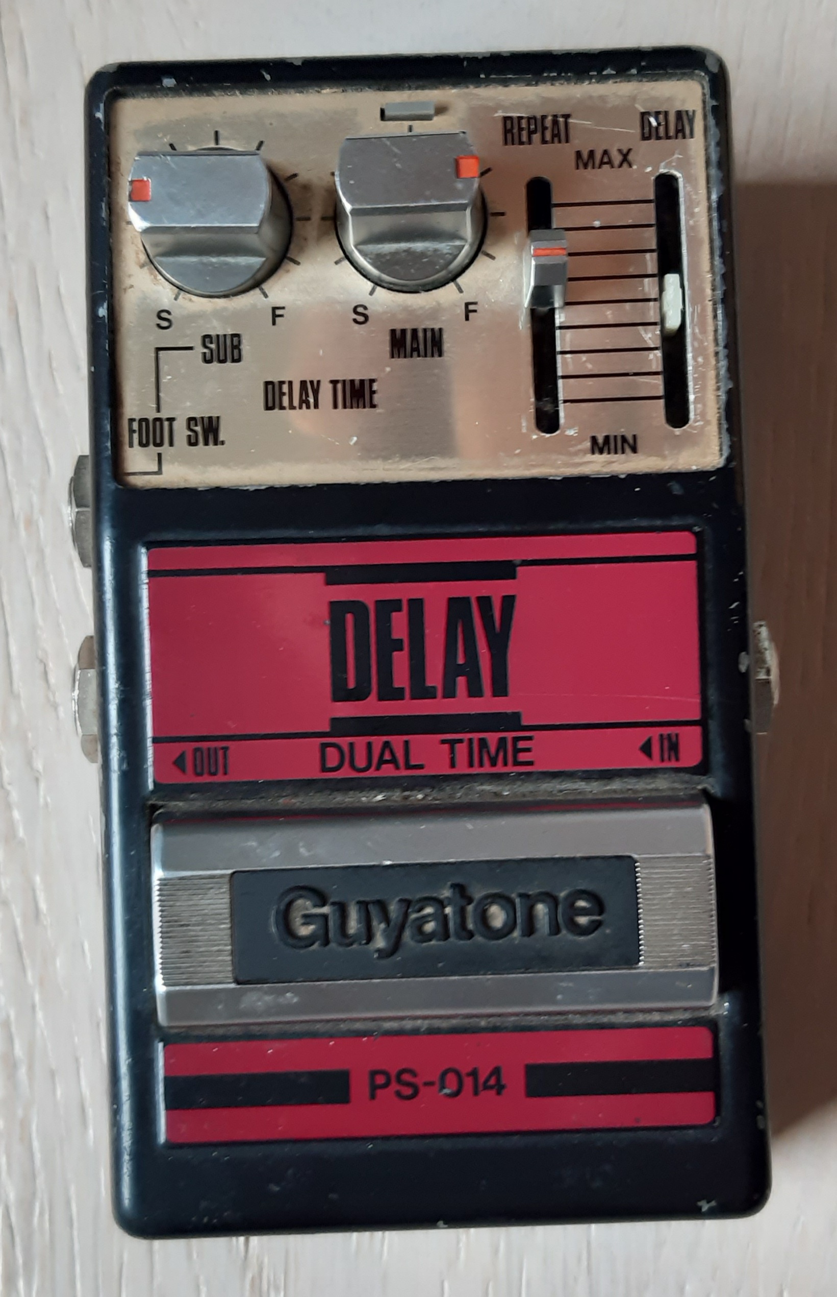 限定特価】 Guyatone PS-014 DELAY TIME DUAL エフェクター