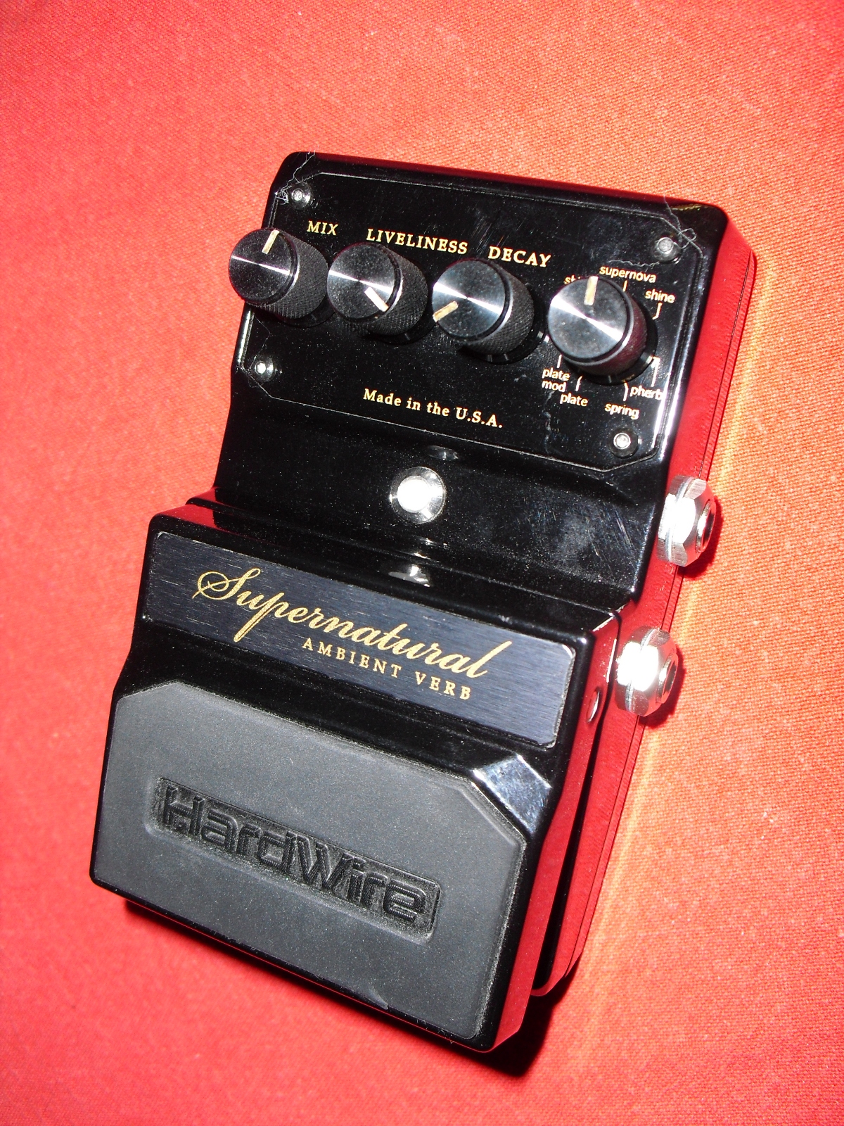 Photo HardWire Pedals Supernatural Ambient Verb HardWire Pedals