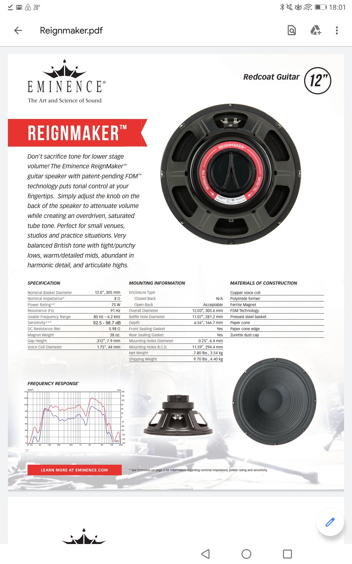 Power Attenuator Harley Benton Power Attenuator Audiofanzine