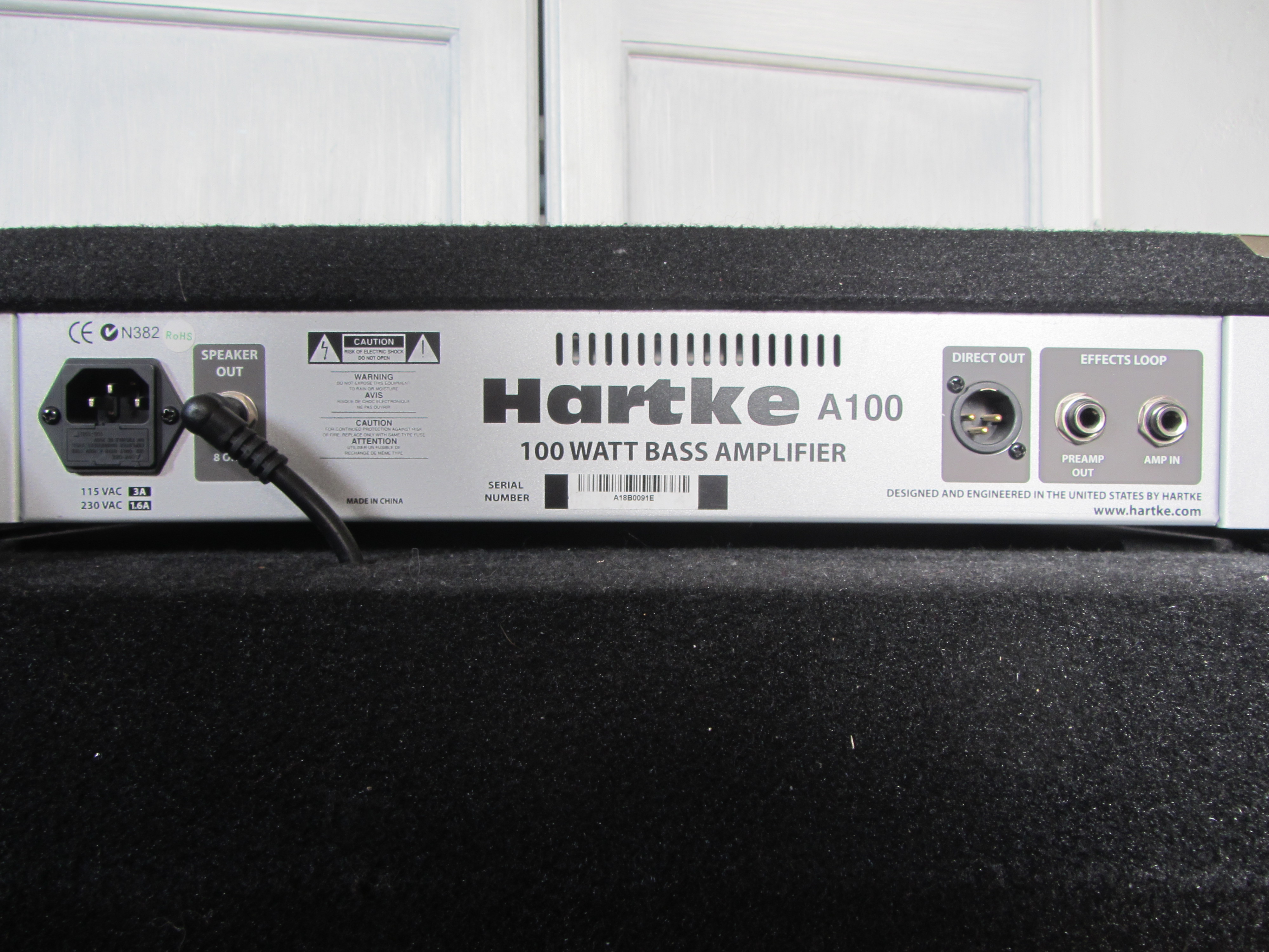 Photo Hartke A100 Hartke A100 (37567) (1573662) Audiofanzine