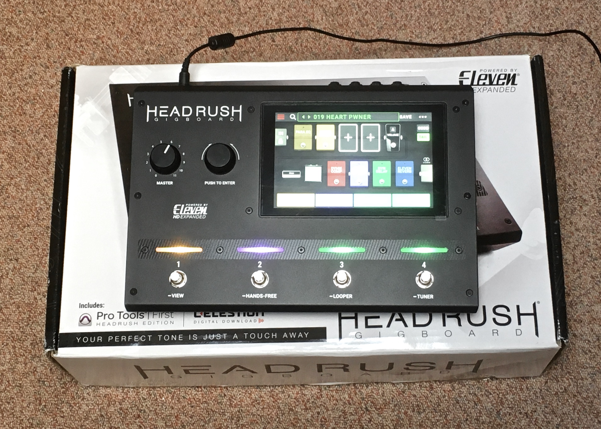 Гитарный процессор headrush gigboard обзор