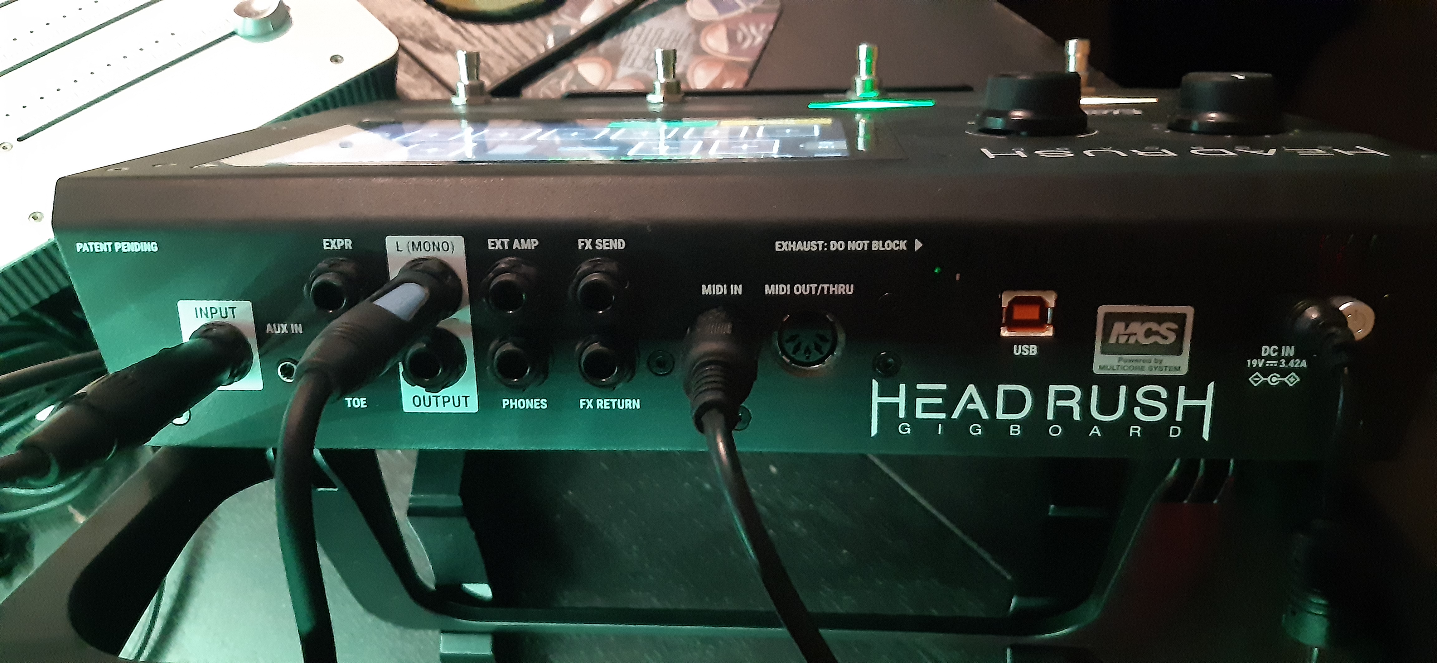 Гитарный процессор headrush gigboard обзор