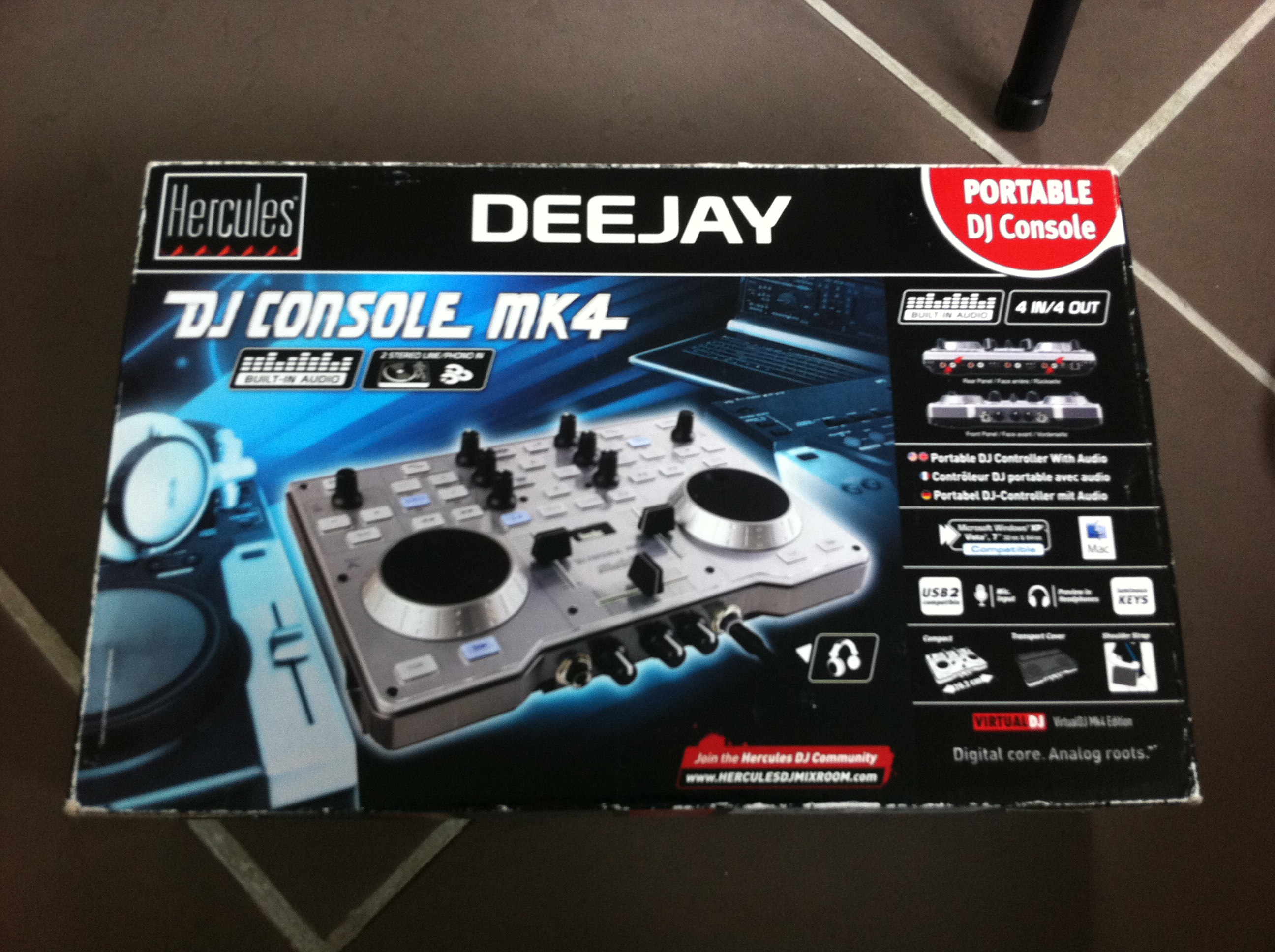 DJ Console MK4 - Hercules - Support website