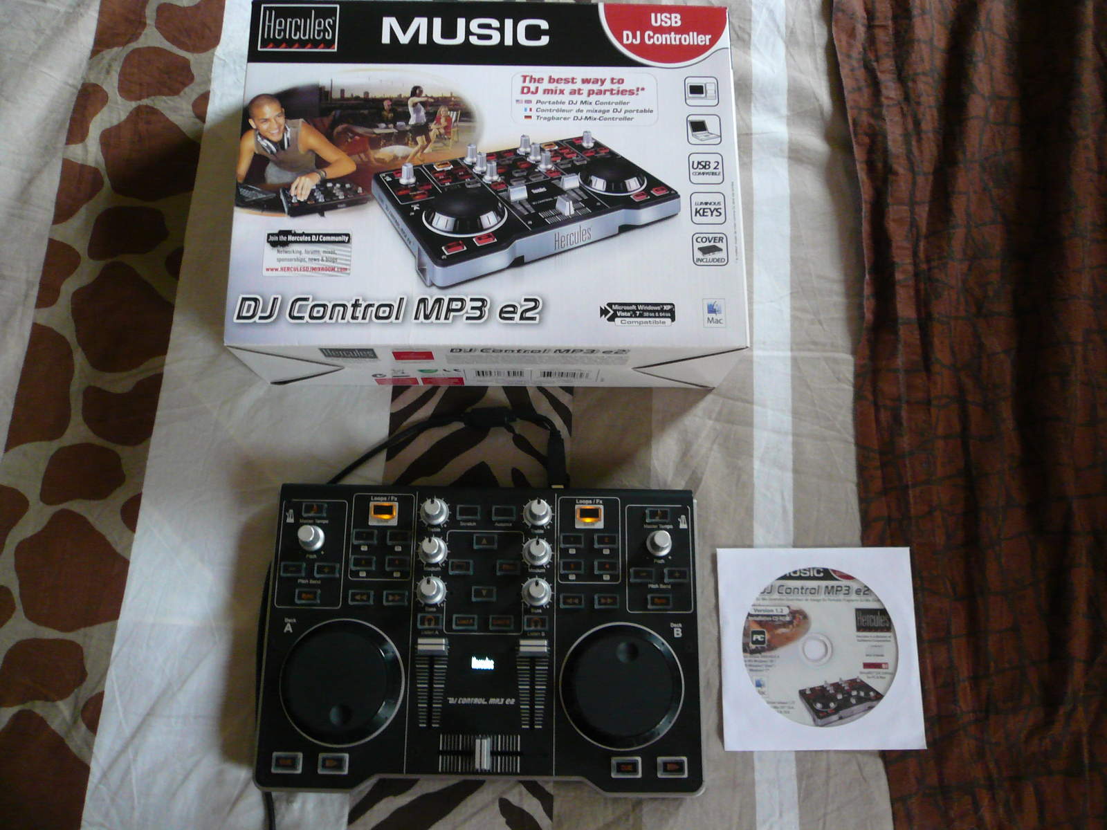 Hercules dj control mp3 e2 обзор