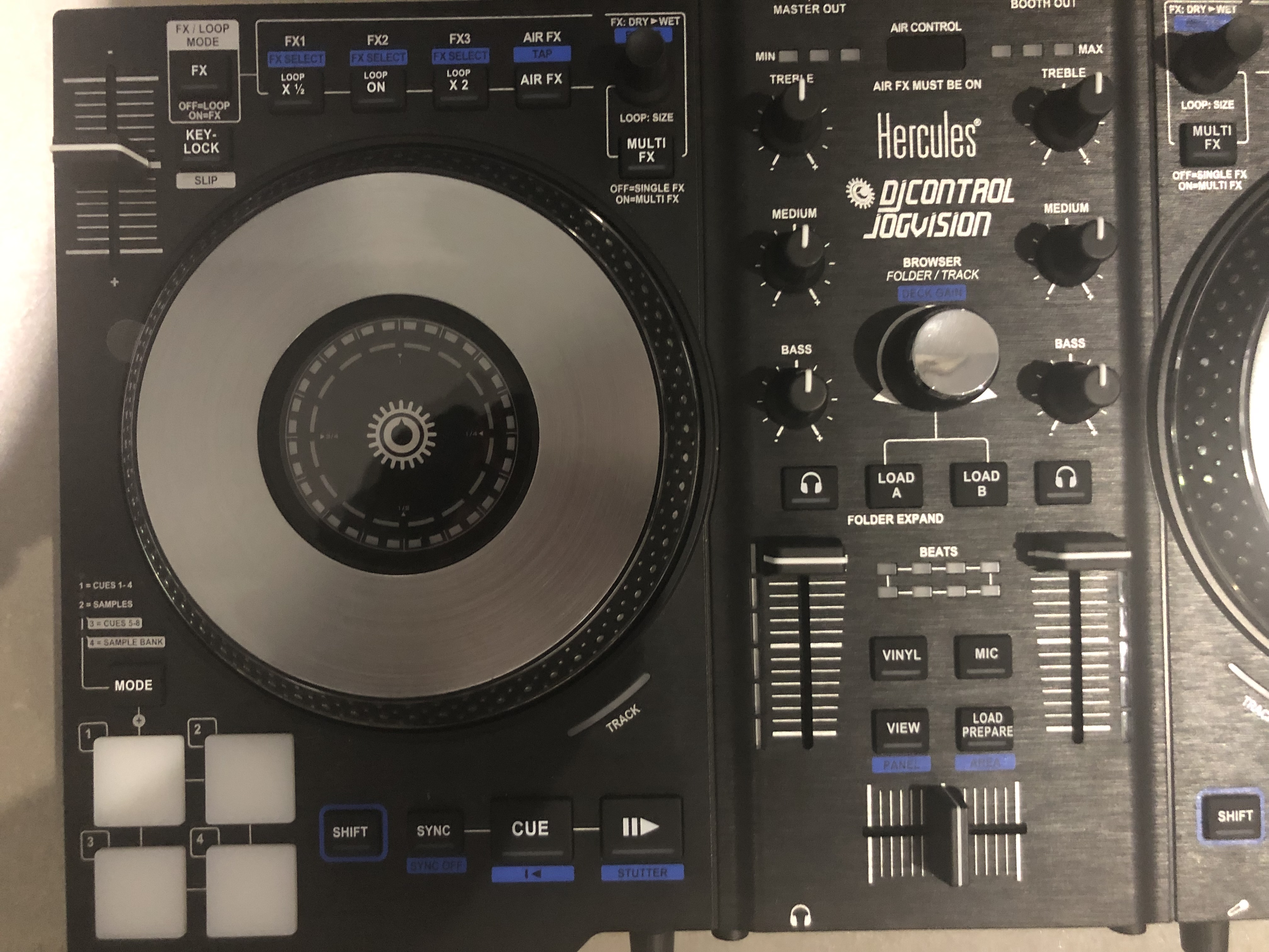 DJControl Jogvision Hercules DJControl Jogvision Audiofanzine