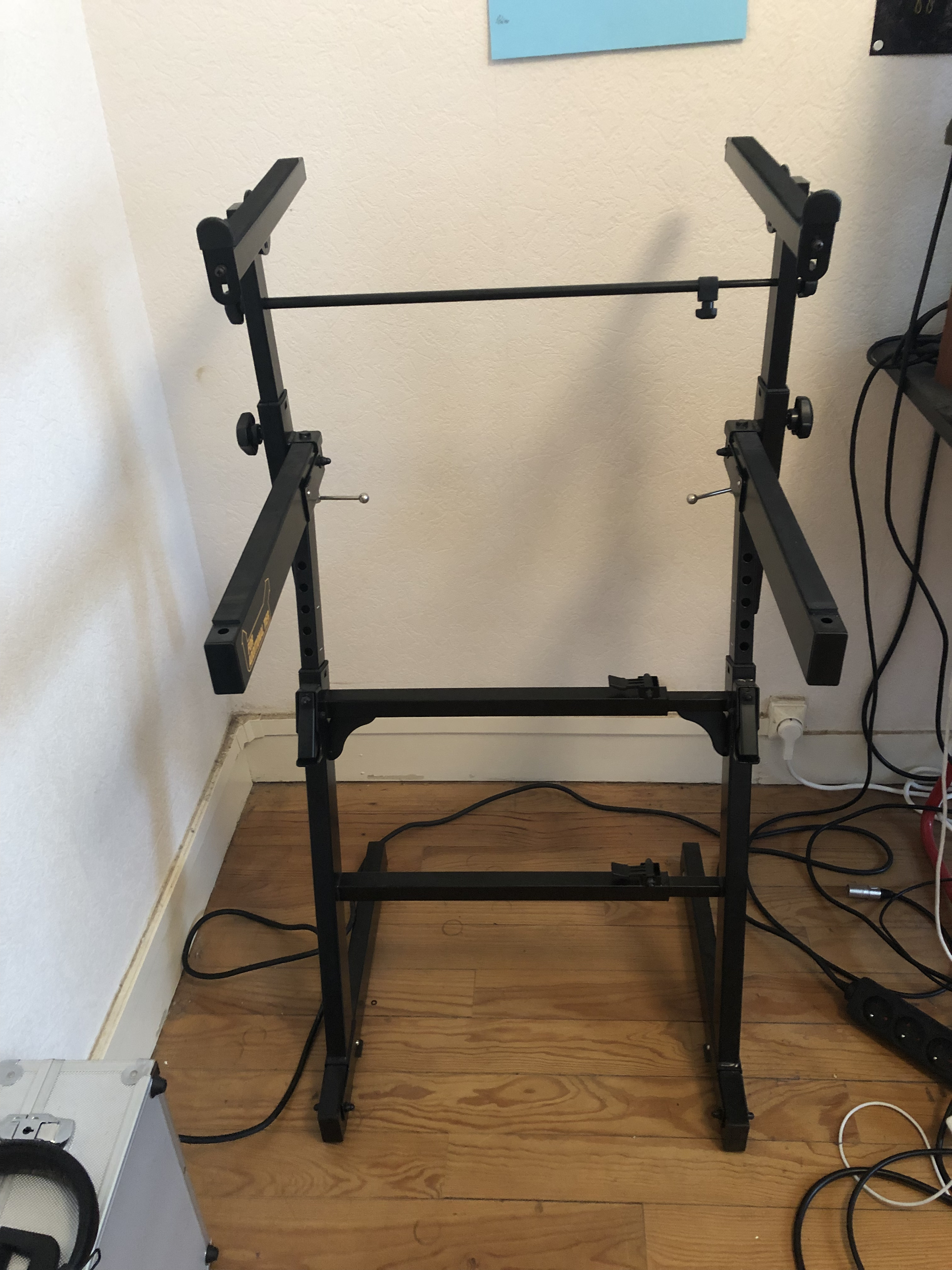 Hercules KS410B 2Tier Adjustable Zframe Keyboard Stand Keyboard