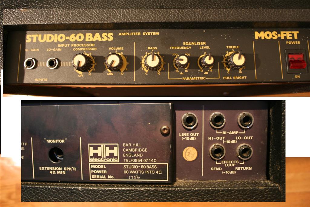 Photo HH Studio60 Bass hh electronic Studio60 Bass (471745
