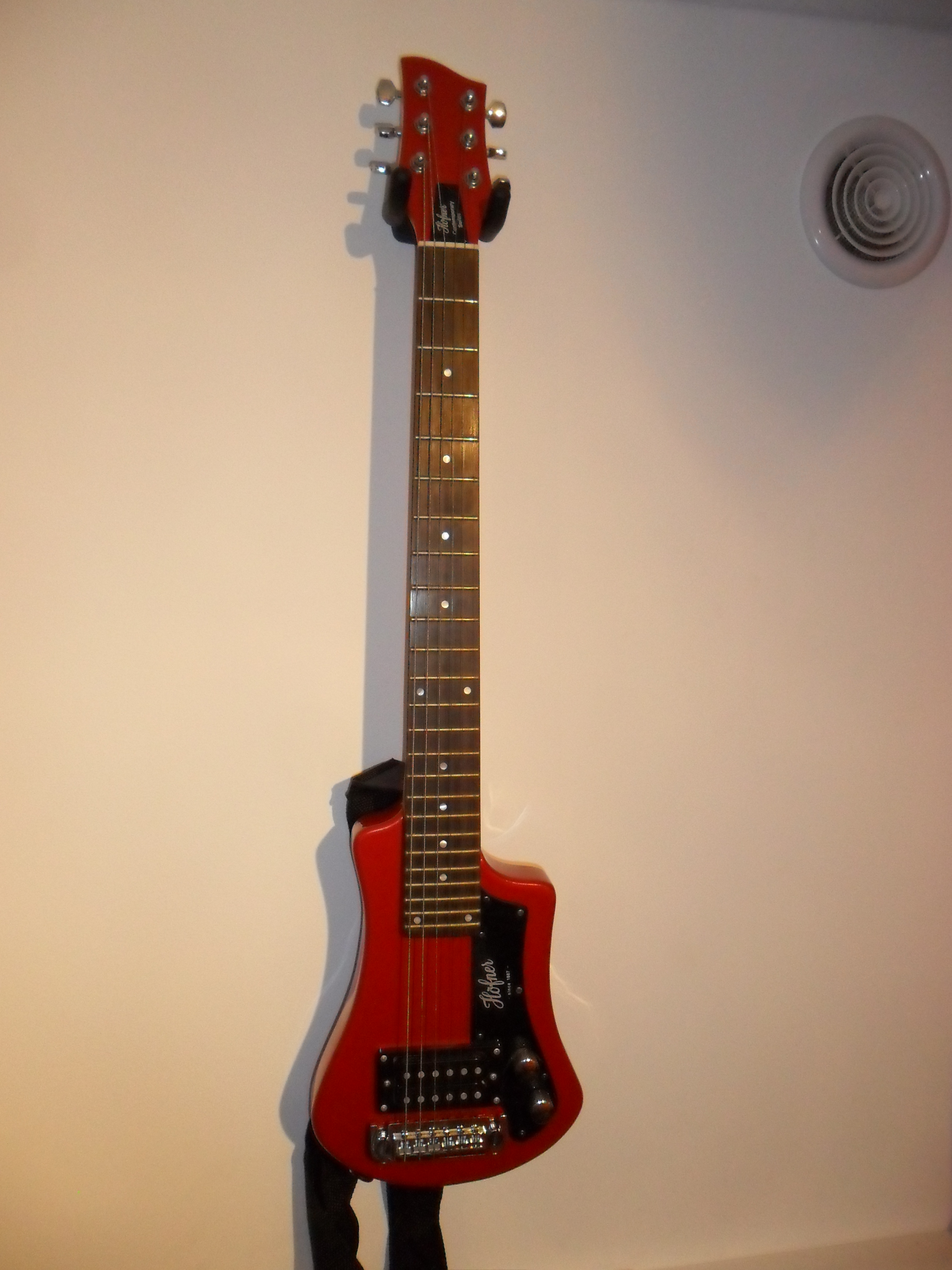 Photo Hofner Guitars Shorty CT - Black : Hofner Guitars CONTEMPORARY SERIE SHORTY (#646765
