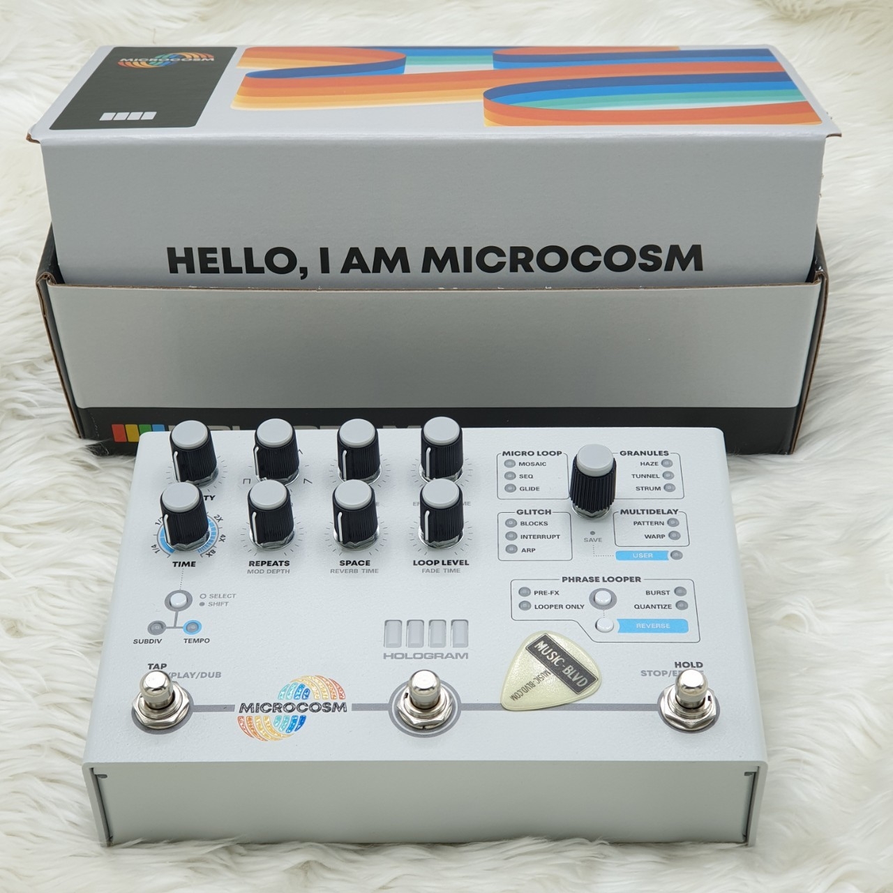 Microcosm granular Hologram Electronics Microcosm granular Audiofanzine