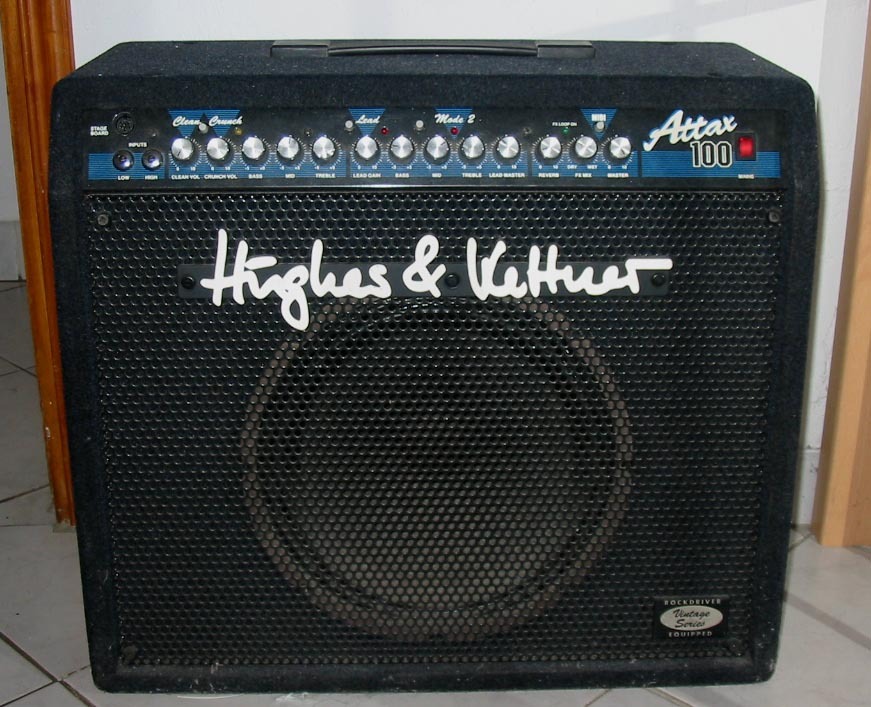 Attax 100 Head (1993 Series) Hughes & Kettner - Audiofanzine