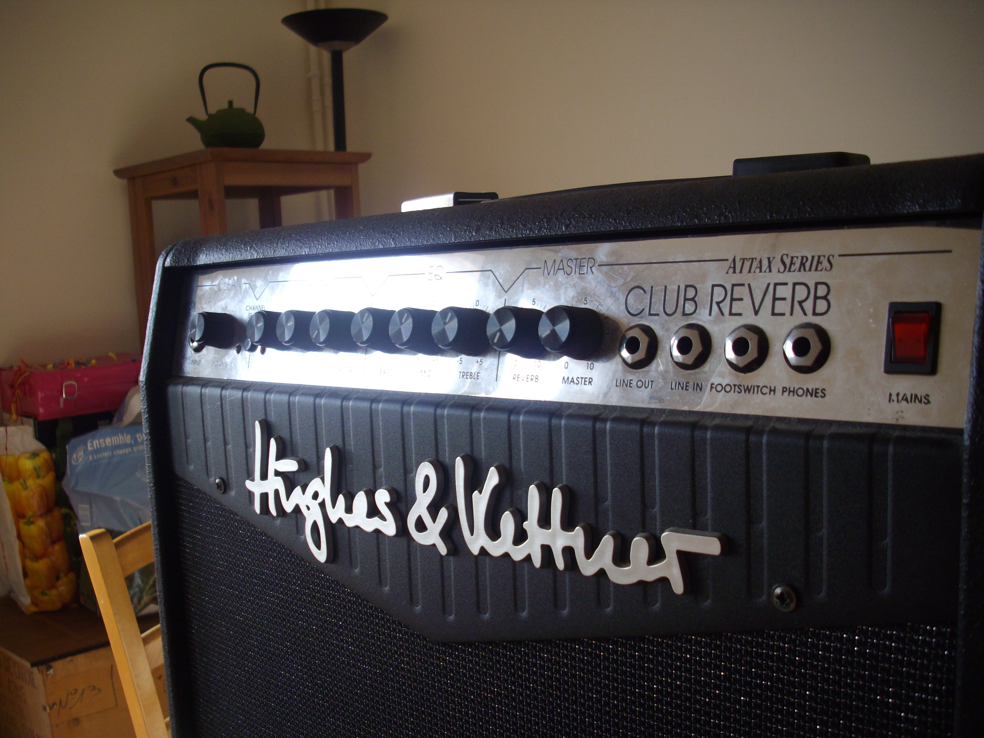 Photo Hughes & Kettner Attax Club Reverb Hughes & Kettner [Attax