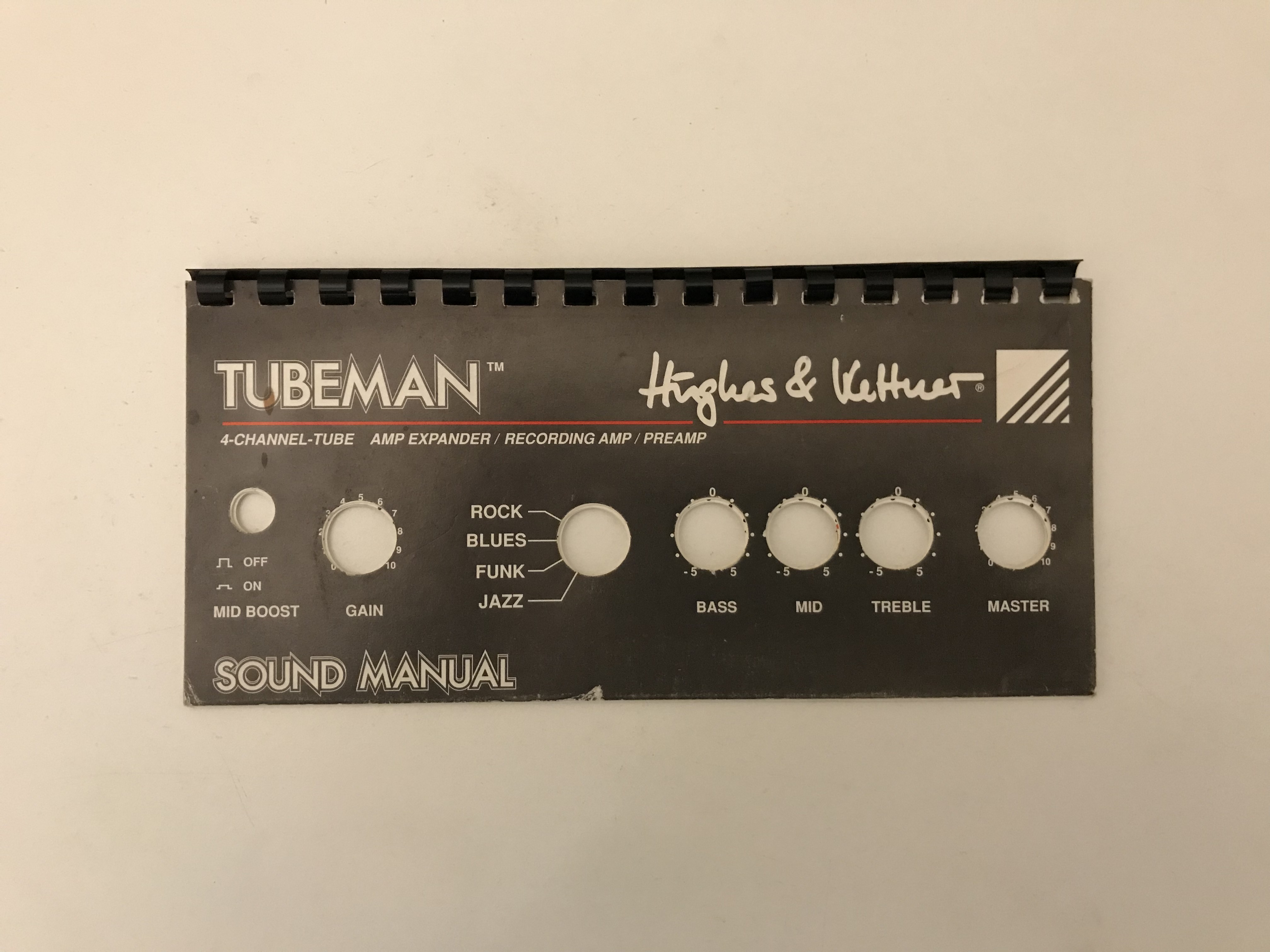 Tubeman MKI Hughes & Kettner Tubeman MKI Audiofanzine
