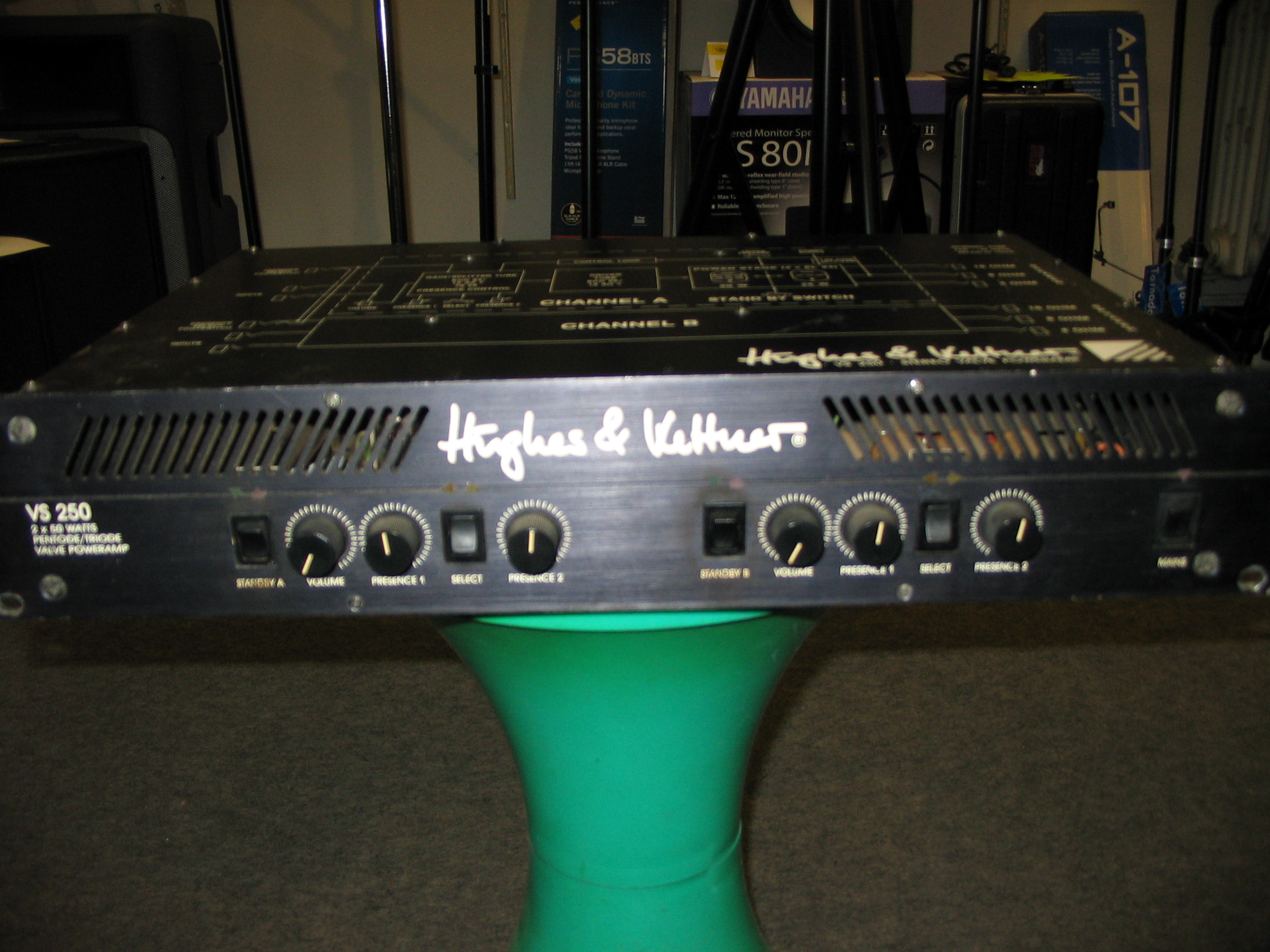 Hughes & Kettner VS 250 Stereo Valve Power Amp image (286640