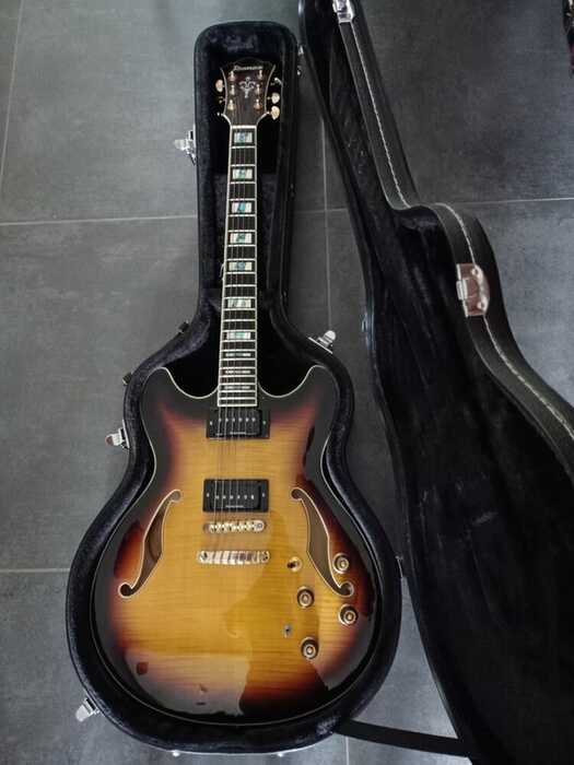 ibanez as153 black