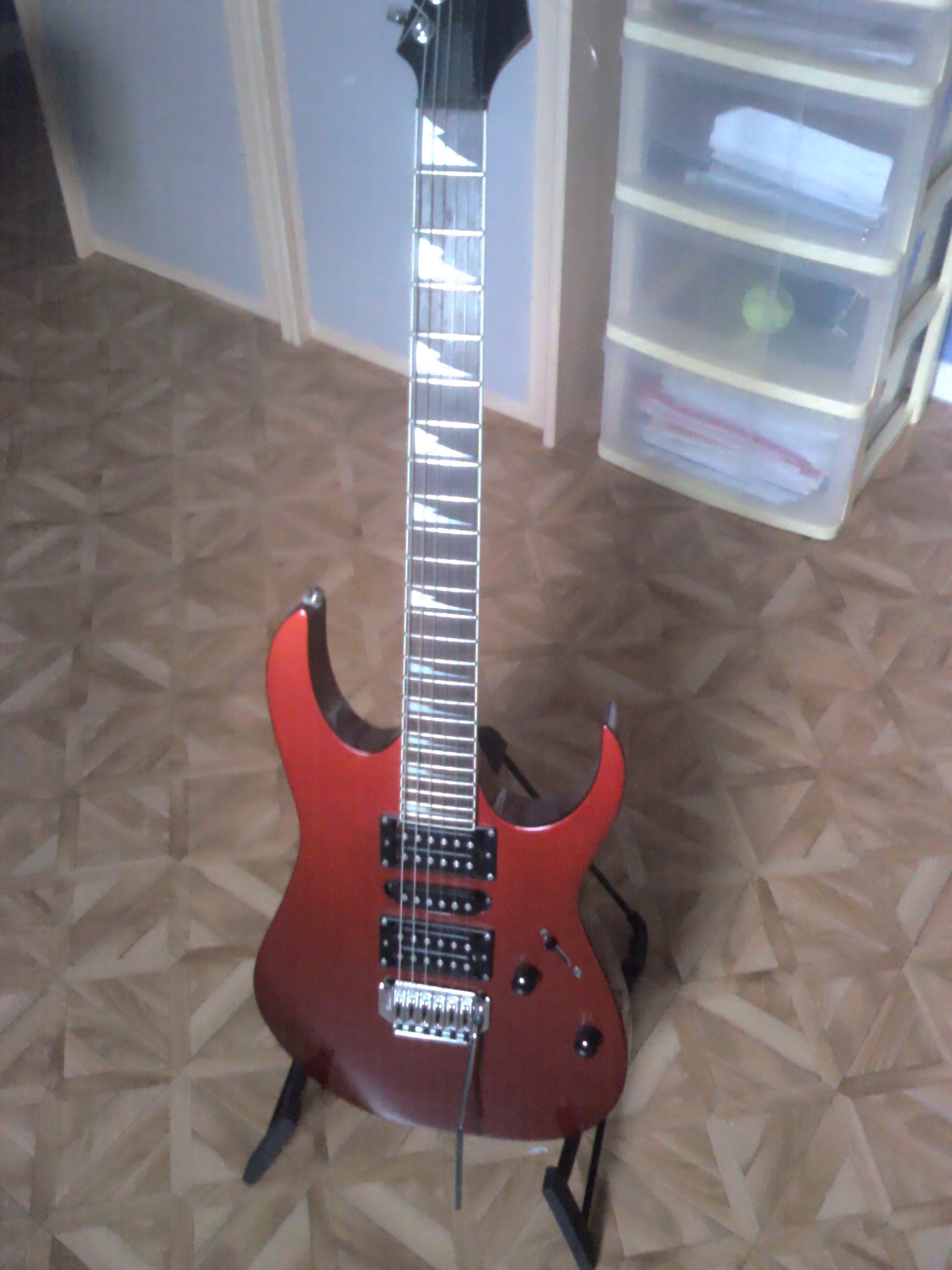 Photo Ibanez GRG170DX : Ibanez [GIO RG Series] GRG170DX - Candy Apple ...