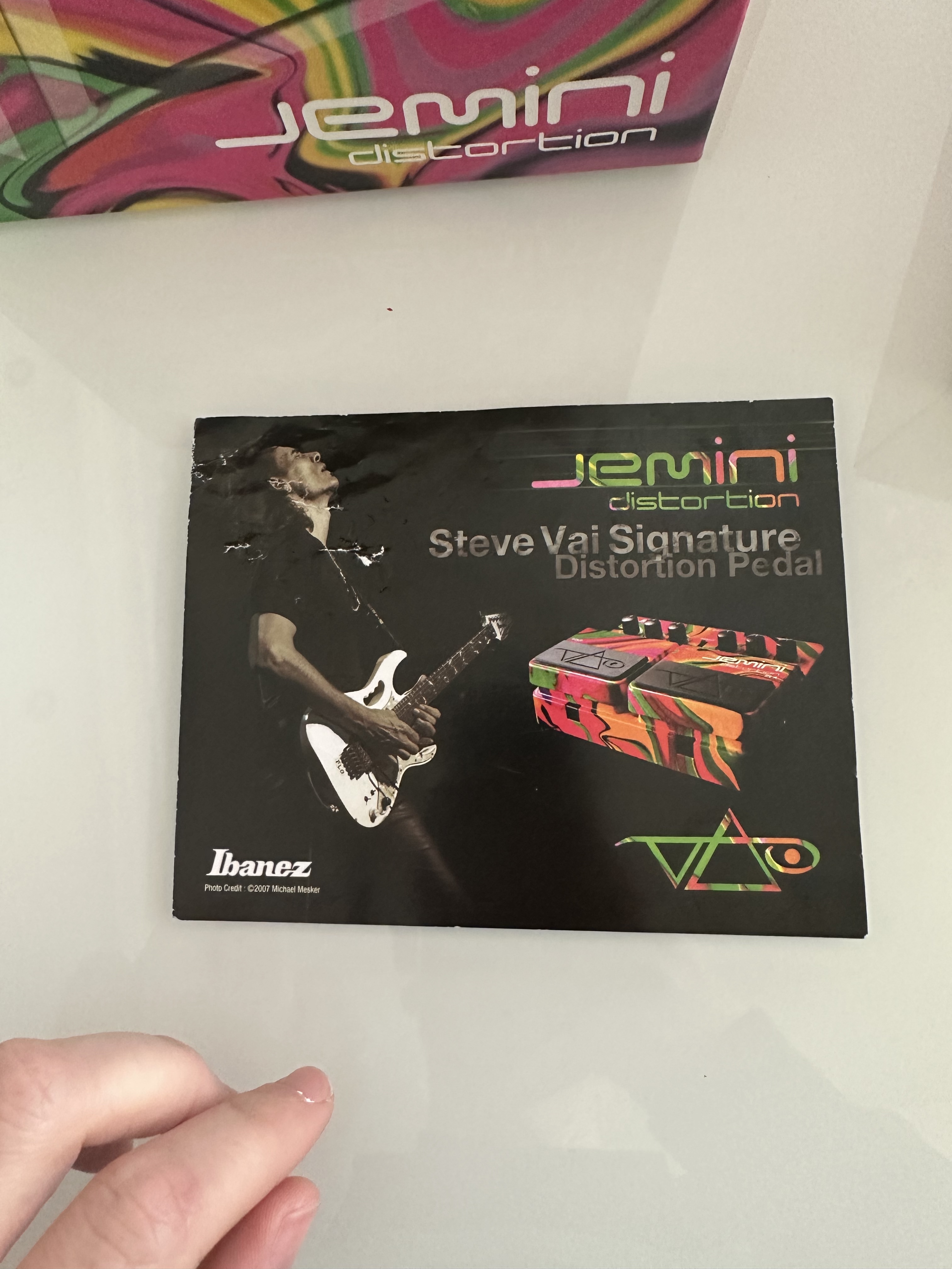 豊富な新品♪レア♪Ibanez Jemini Steve Vai ヴァイ DS TS ディストーション