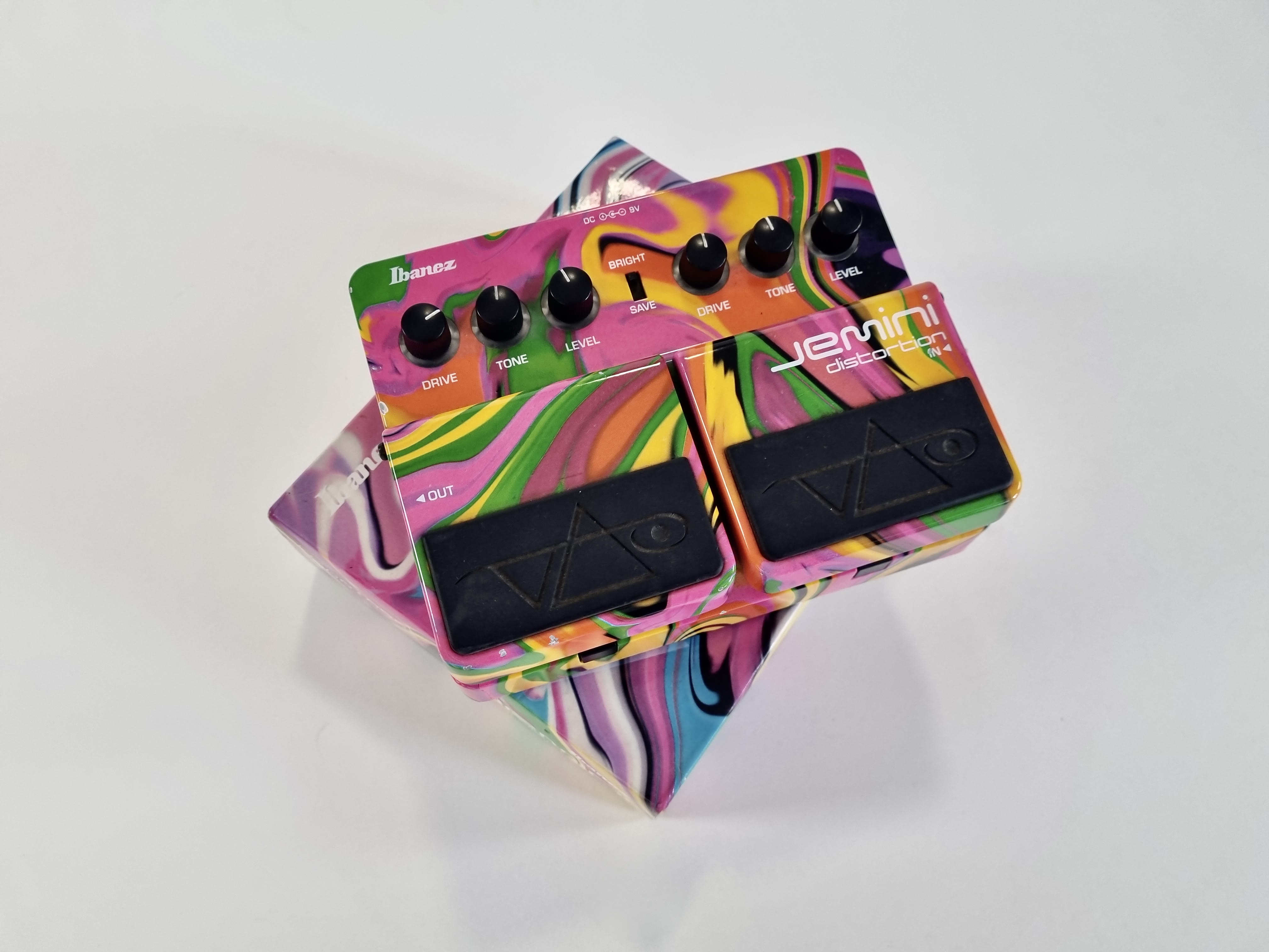 Steve Vai - Jemini Distortion Pedal Demo - YouTube