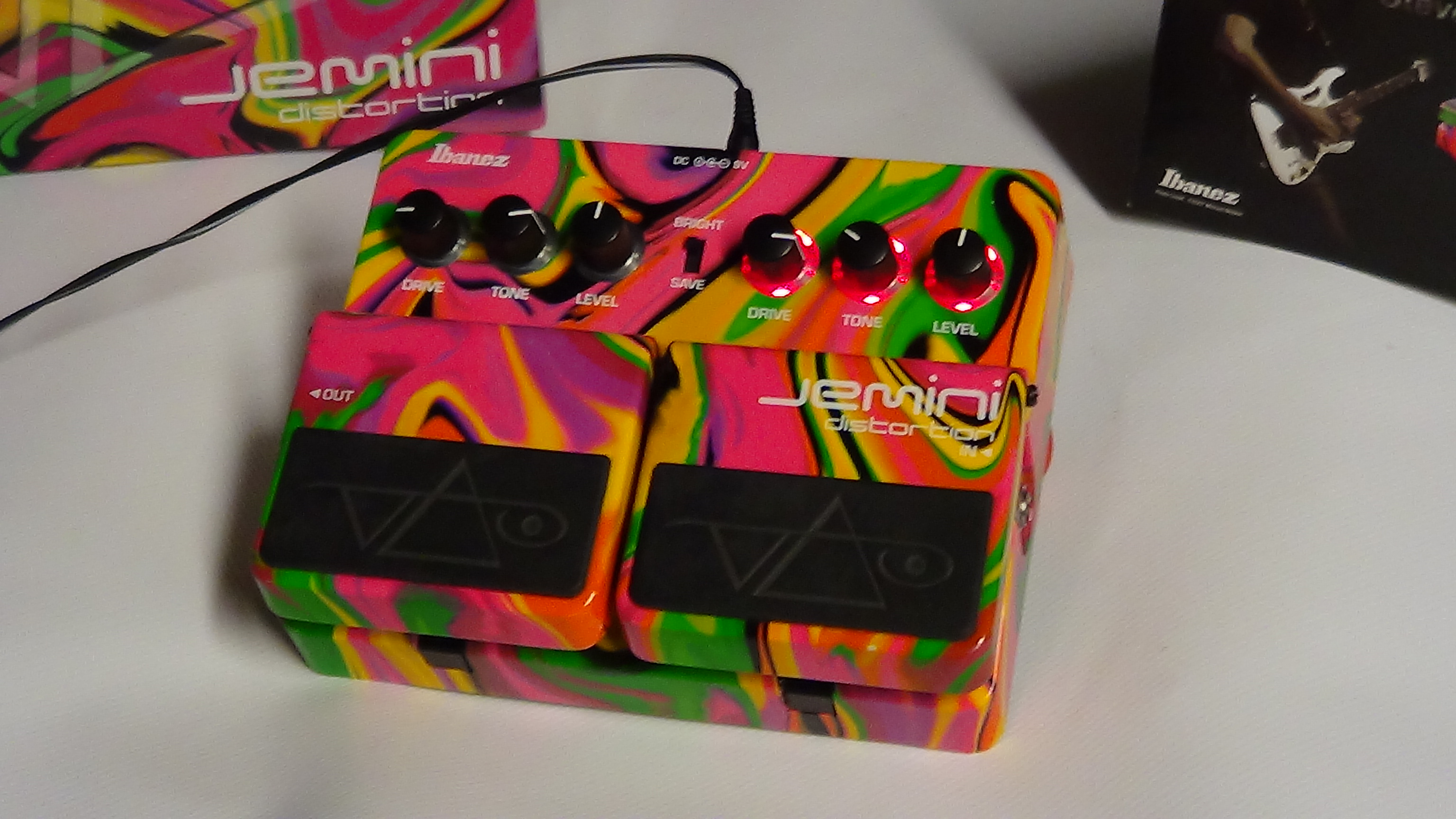 Ibanez Jemini Steve Vai Signature Distortion image (770014