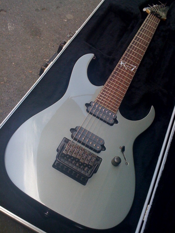 Photo Ibanez K7 : Ibanez [Signature Series - Korn] K7 - Blade Gray ...