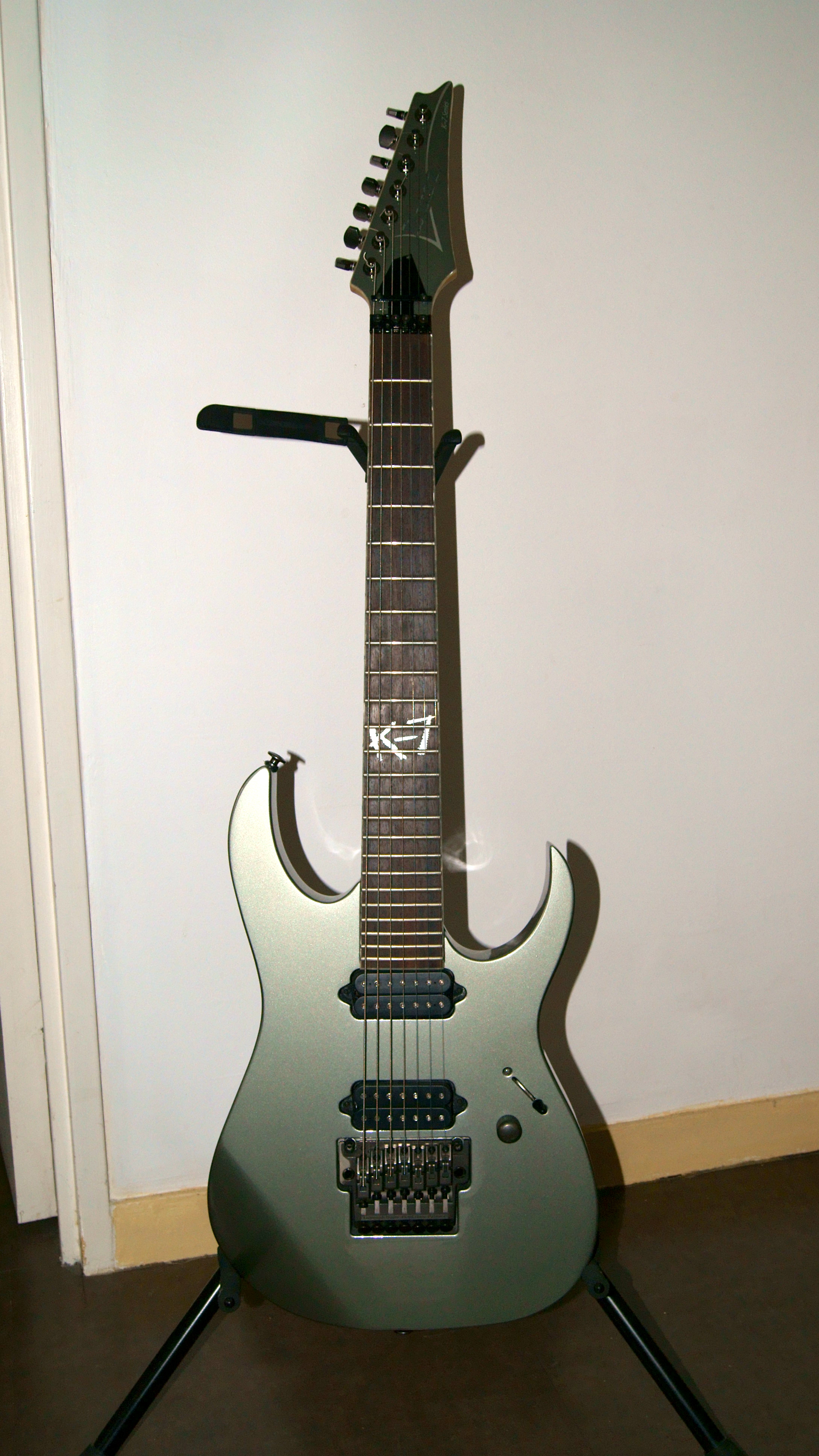 Photo Ibanez K7 : Ibanez [Signature Series - Korn] K7 - Blade Gray ...