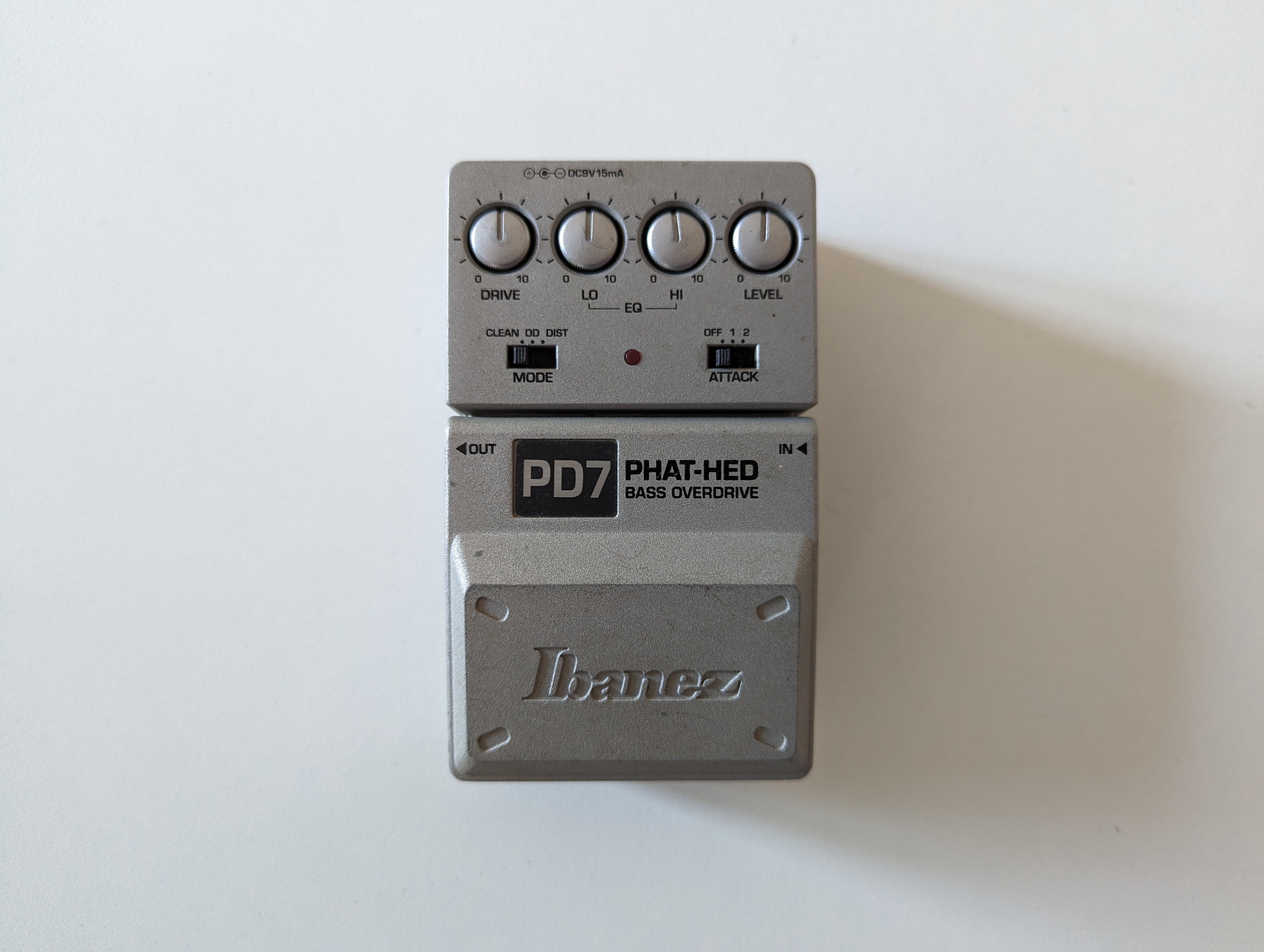 PD7 Phat-Hed Bass Overdrive Ibanez - Audiofanzine