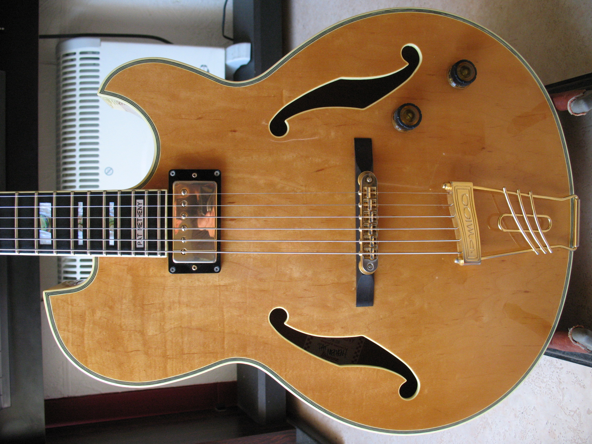 Photo Ibanez Pm100 Ibanez Pat Metheny Pm 100 Nt 158100 Audiofanzine - Riset