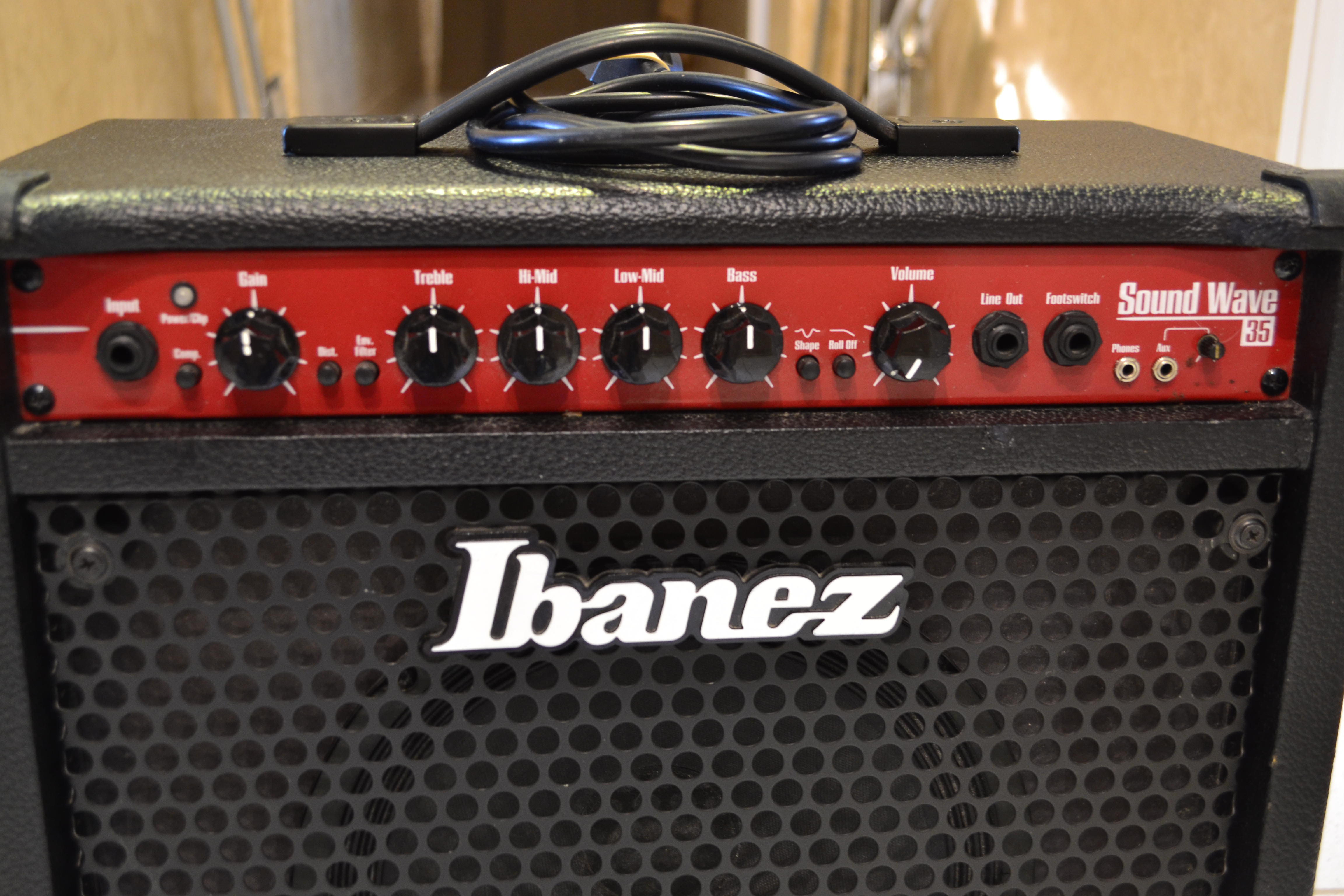 Ibanez sw35 outlet bass amp