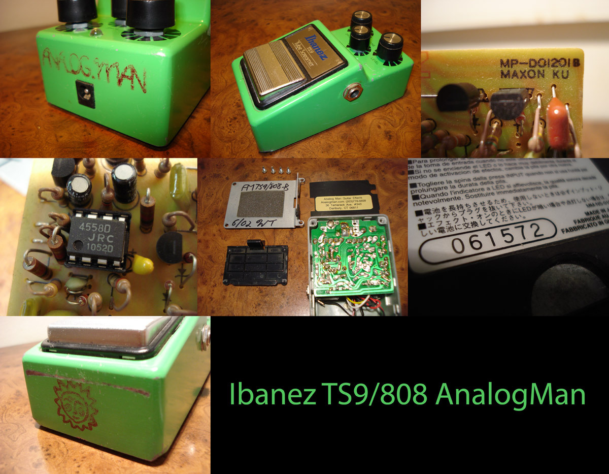 □ Ibanez TS-9 / TWIN DRIVE 808 MOD □ - 楽器、器材