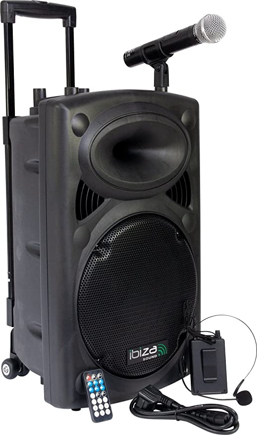 IBIZA PORT12VHF USB-MP3 & 2 MICROS VHF Ibiza Sound - Audiofanzine