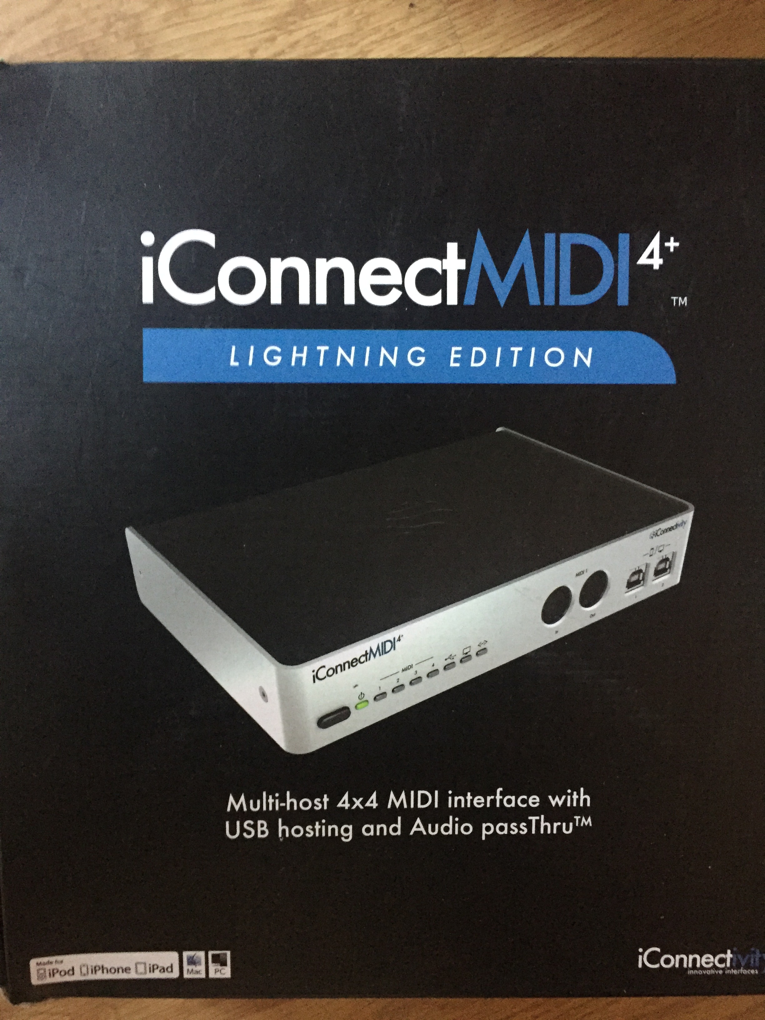 IconnectMIDI 4+ iConnectivity IconnectMIDI 4+ Audiofanzine