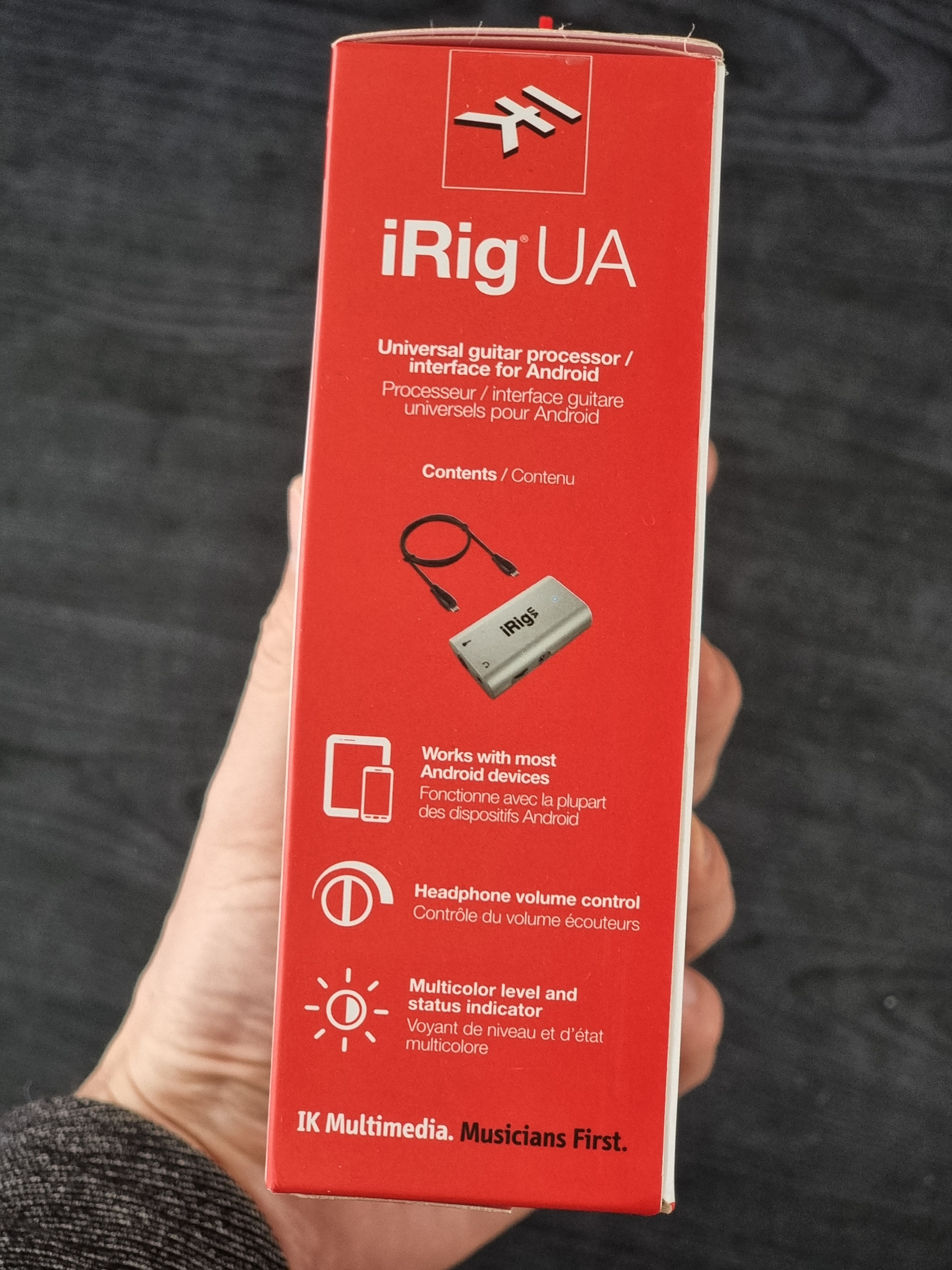 Компактный аудио интерфейс и процессор эффектов IK MULTIMEDIA iRig UA