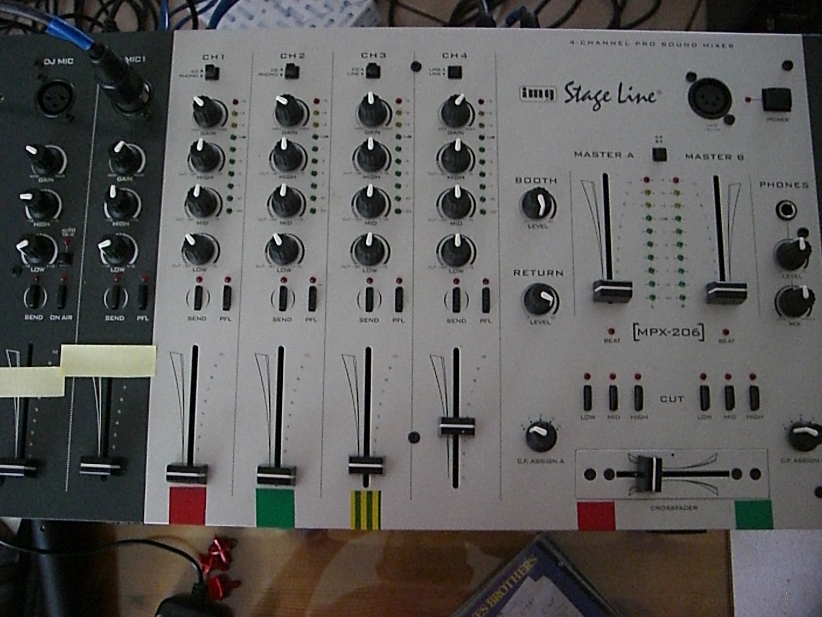 IMG Stage Line MPX 206/SW del DJ Mixer 