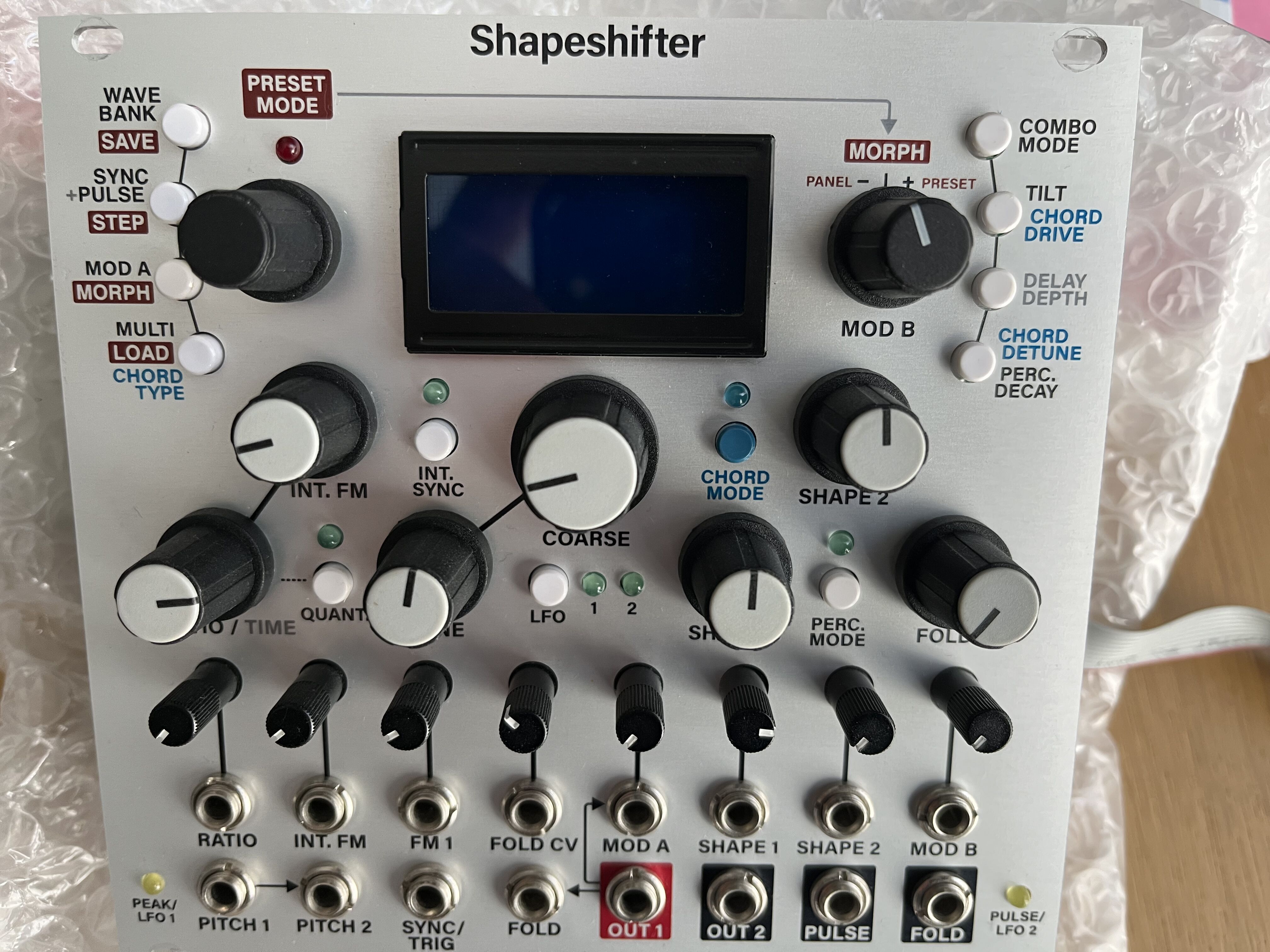 鍵盤楽器 Intellijel Designs - Shape shifter Intellijel Shapeshifter Complex Eurorack VCO Demo (Part 2/2