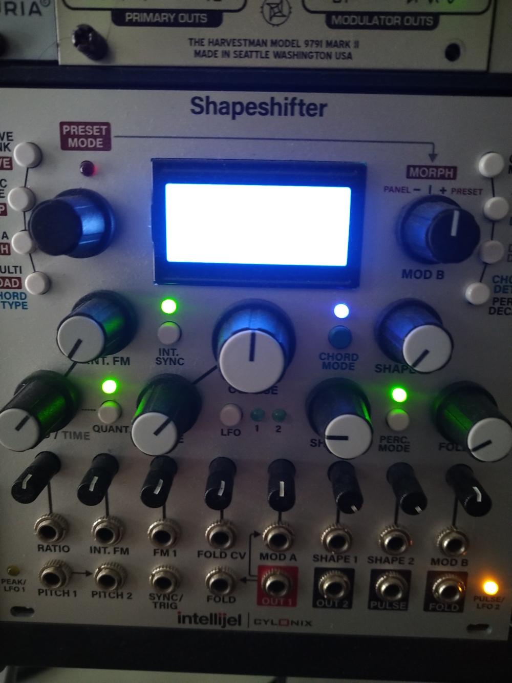 鍵盤楽器 Intellijel Designs - Shape shifter Intellijel Designs Cylonix Shapeshifter— Clockface Modular