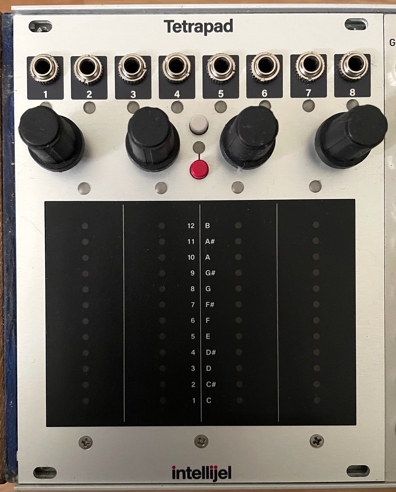 定番から人気の限定 Intellijel tetrapad tete モジュラーシンセ