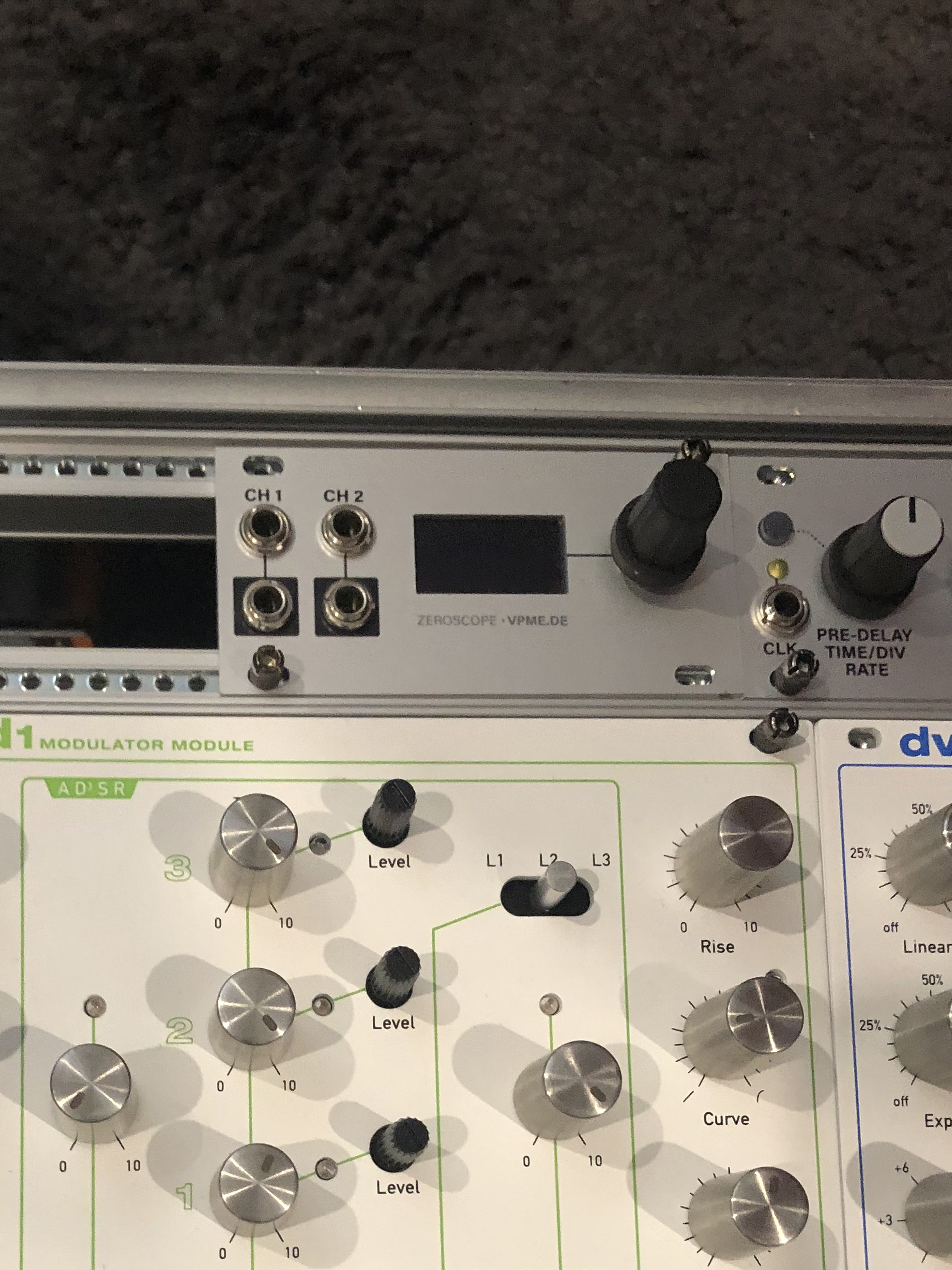 Intellijel Zeroscope 1U【オシロスコープモジュール】モジュラー